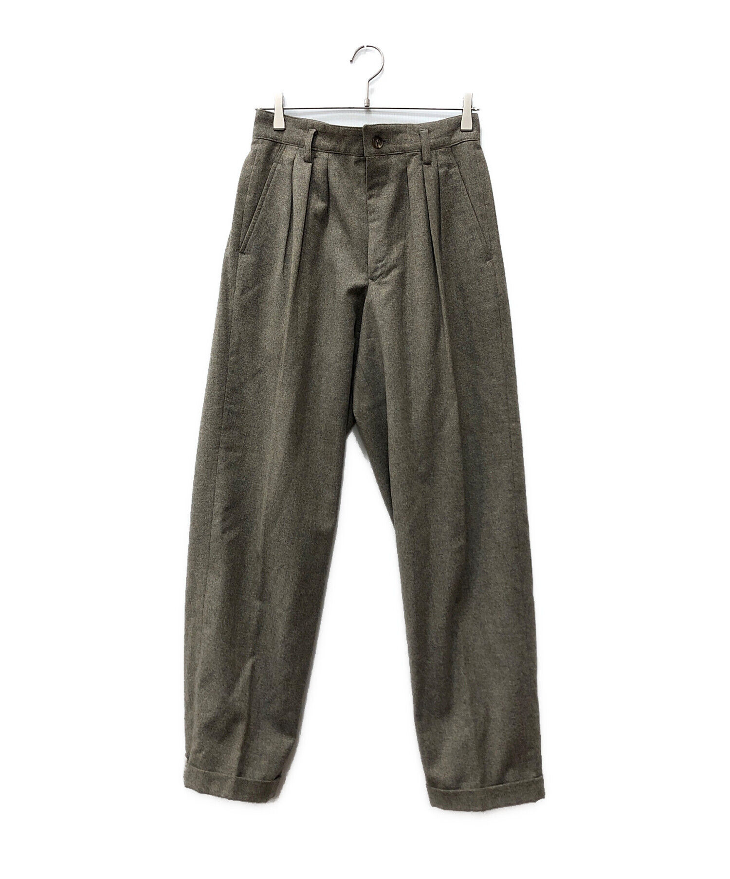 ISSEY MIYAKE MEN イッセイミヤケ メン 19SSテーパードパンツ 中古・古着通販】ISSEY MIYAKE MEN (イッセイミヤケメン) ウール