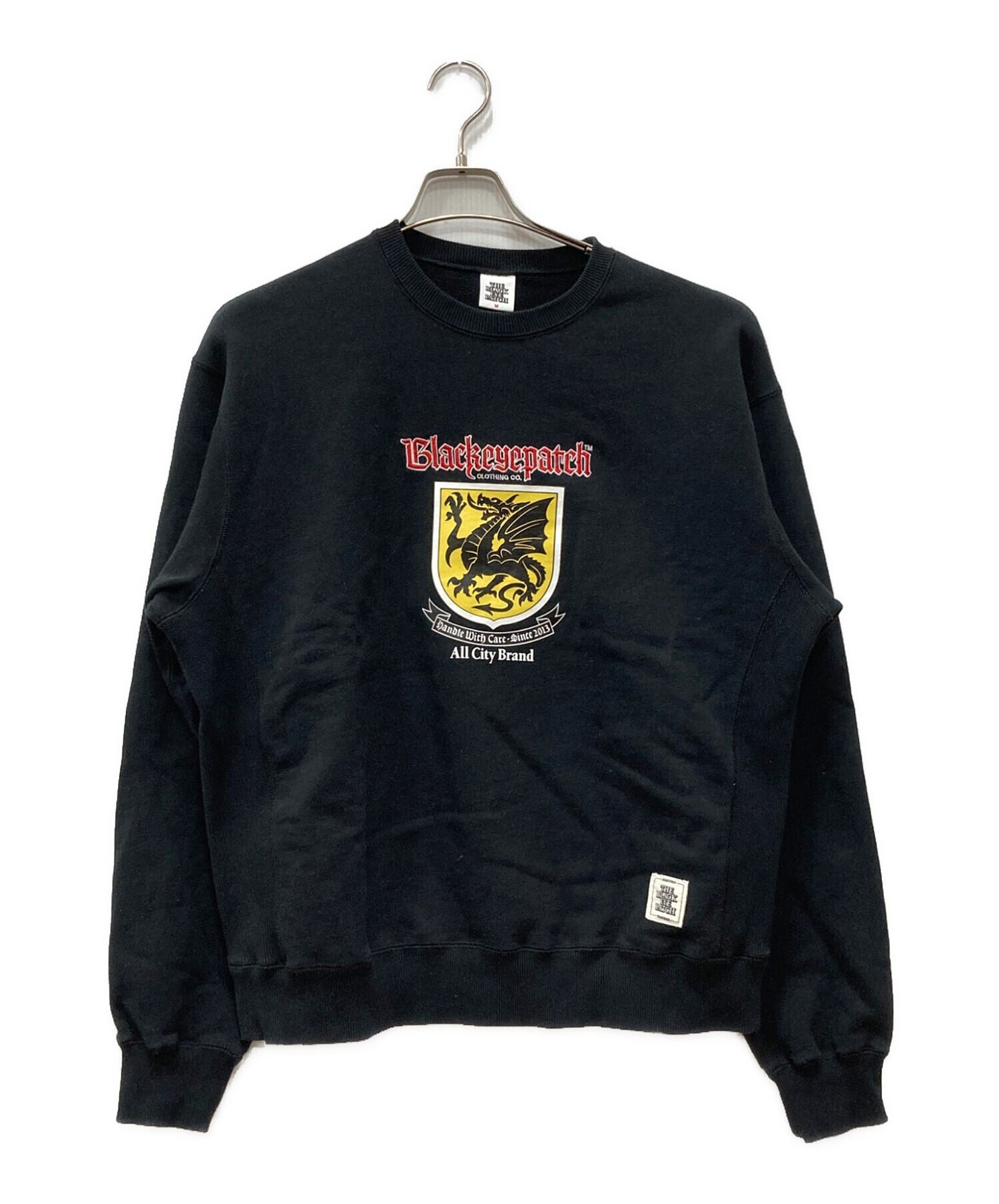 中古・古着通販】BlackEyePatch (ブラックアイパッチ) ロゴスウェット