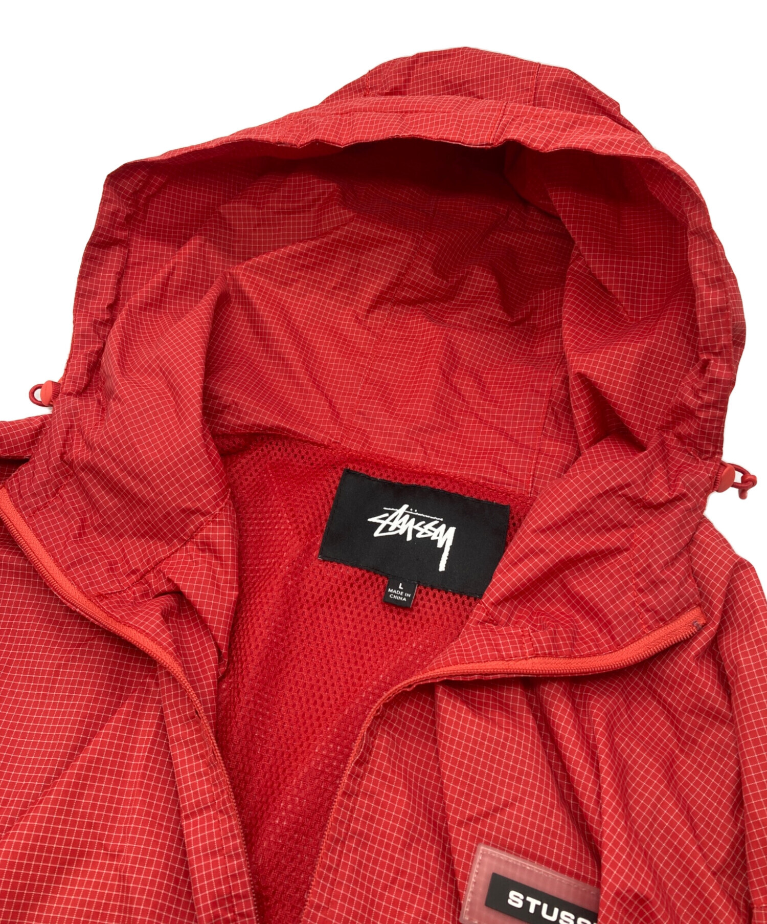 中古・古着通販】stussy (ステューシー) CONTRAST RIPSTOP ANORAK 