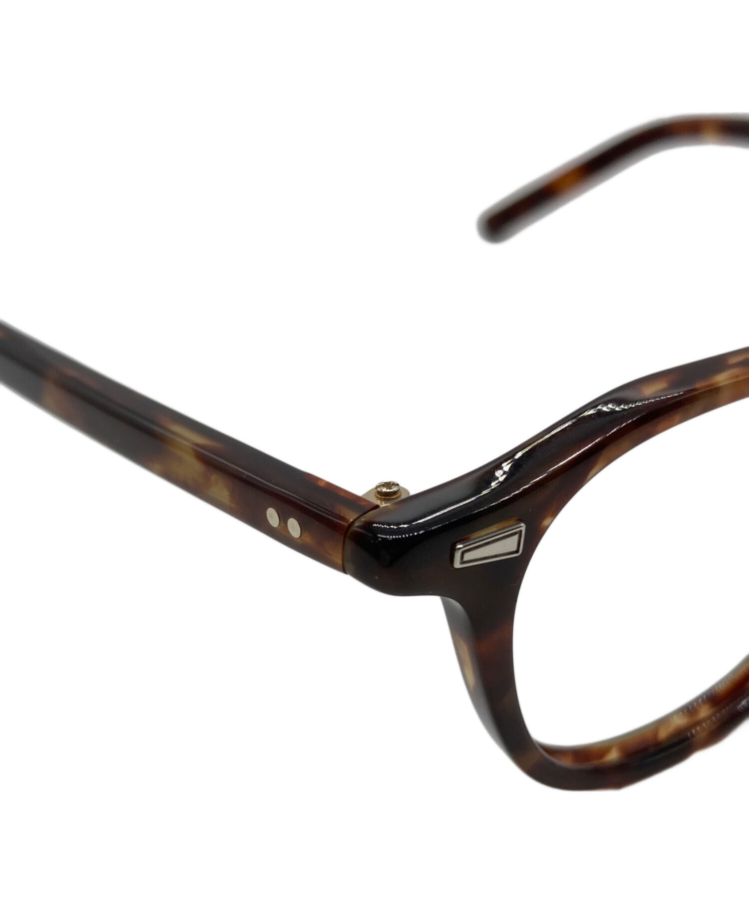 EYEVAN アイヴァン メガネ メンズ 【古着】【中古】 中古・古着通販】EYEVAN (アイヴァン) 伊達眼鏡 ブラウン｜ブランド