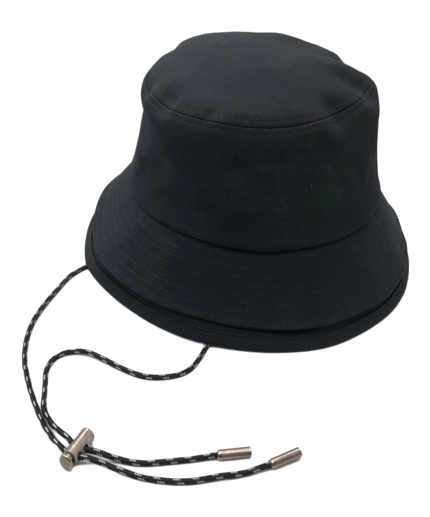 中古・古着通販】sacai (サカイ) ワイドブリムバケットハット ブラック