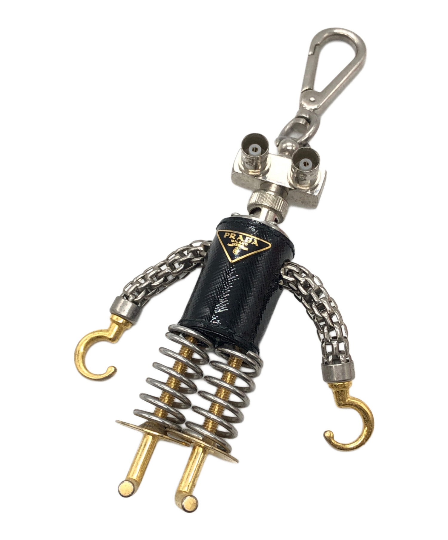 中古・古着通販】PRADA (プラダ) ロボットブリキ サフィアーノレザー