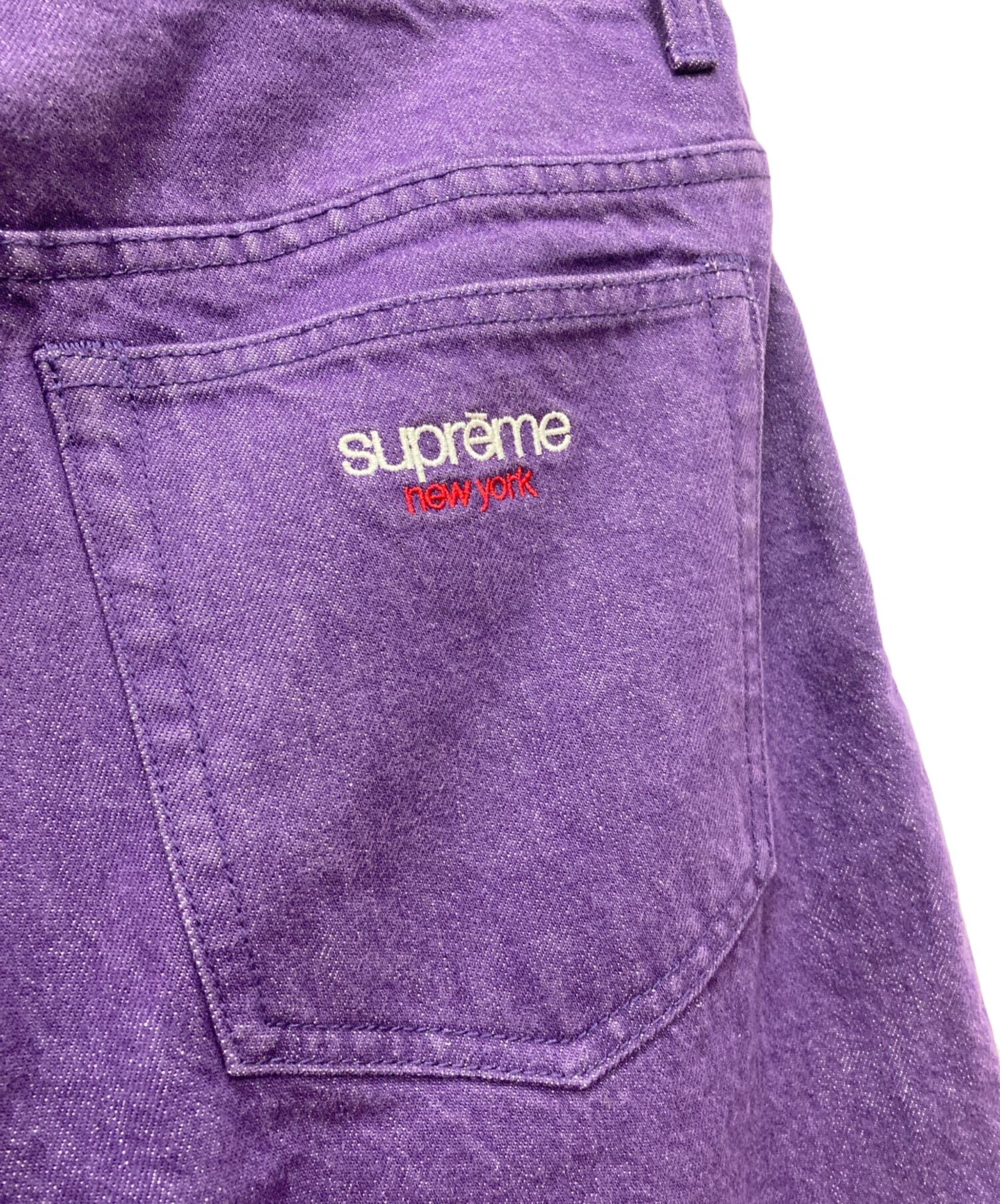中古・古着通販】SUPREME (シュプリーム) Baggy Jean purple パープル