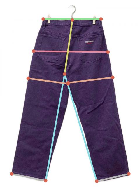 中古・古着通販】SUPREME (シュプリーム) Baggy Jean purple パープル