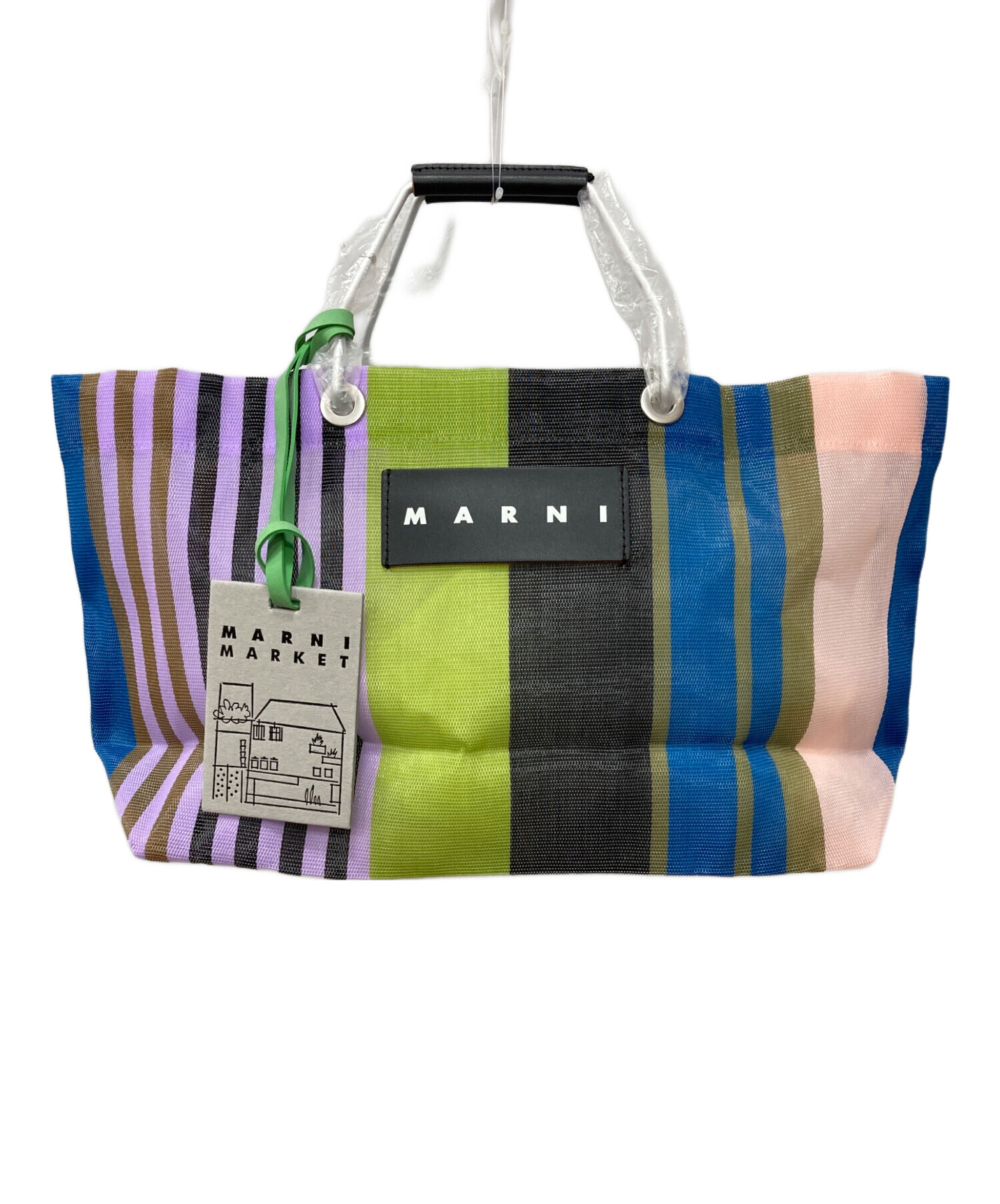 中古・古着通販】MARNI (マルニ) ミニトートバッグ マルチカラー 未 