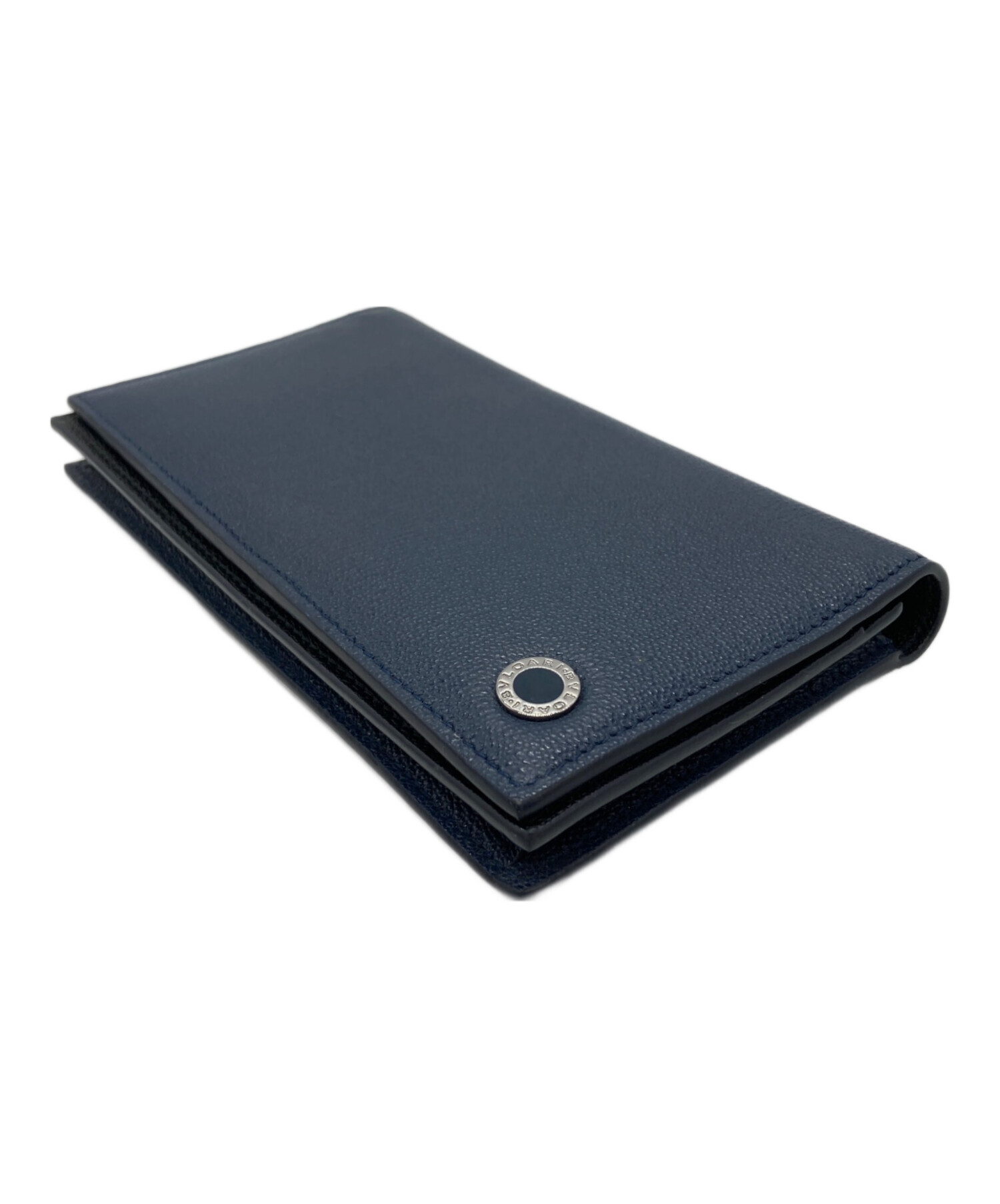 中古・古着通販】BVLGARI (ブルガリ) 長財布 ネイビー｜ブランド・古着