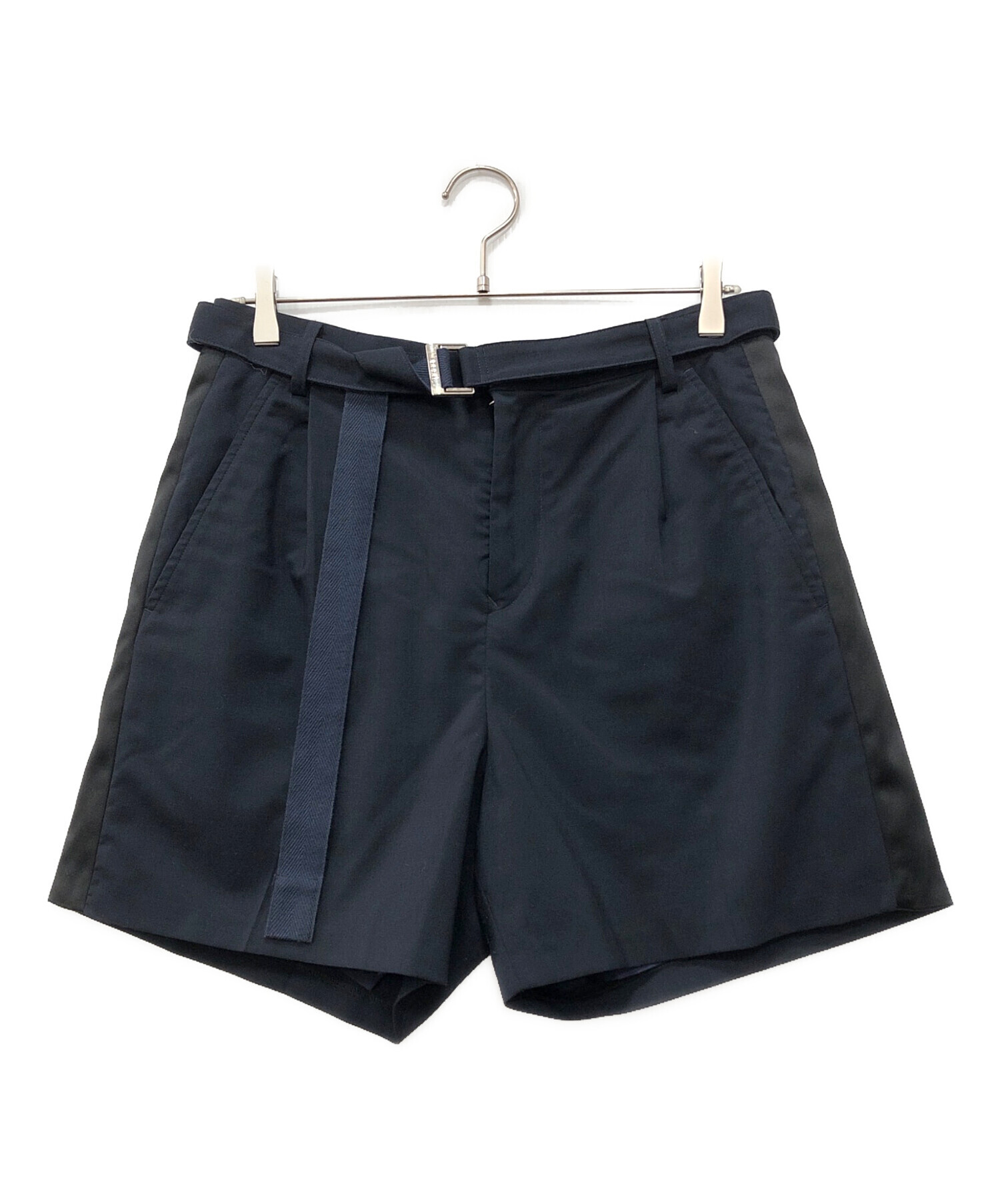 中古・古着通販】sacai (サカイ) Suiting Shorts ネイビー サイズ:2