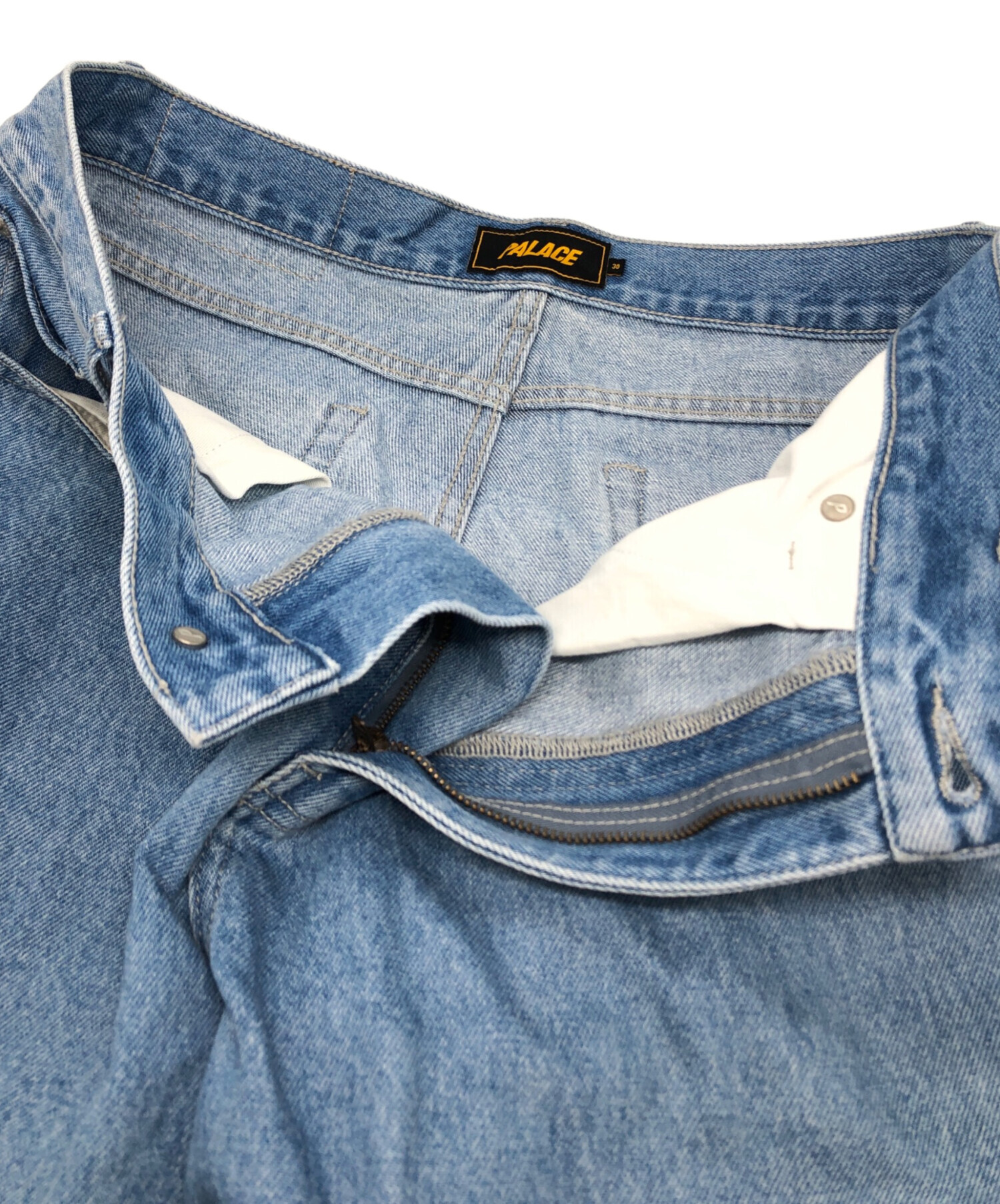 中古・古着通販】PALACE (パレス) P90 BAGGY SCRIPT JEAN インディゴ