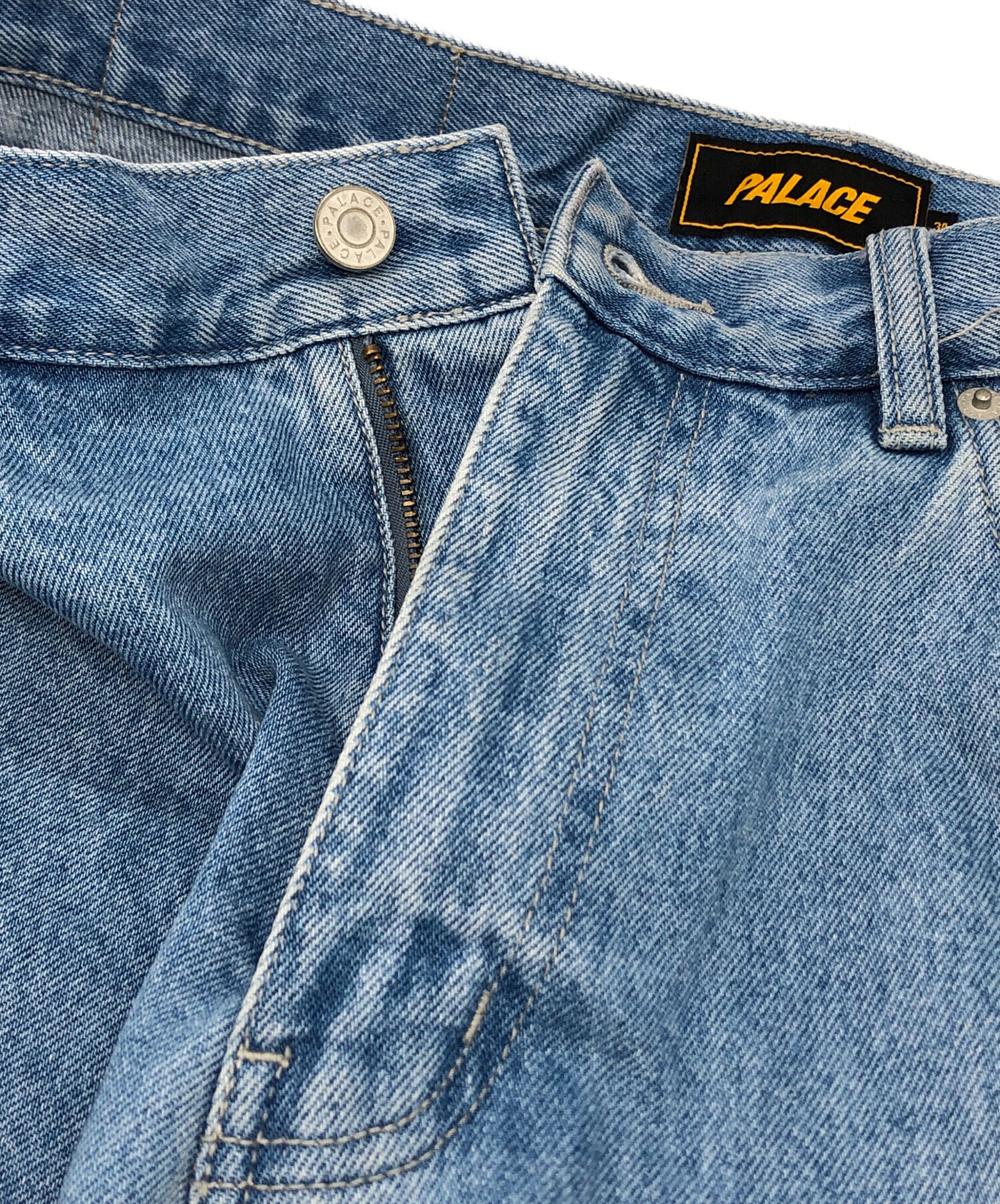 中古・古着通販】PALACE (パレス) P90 BAGGY SCRIPT JEAN インディゴ
