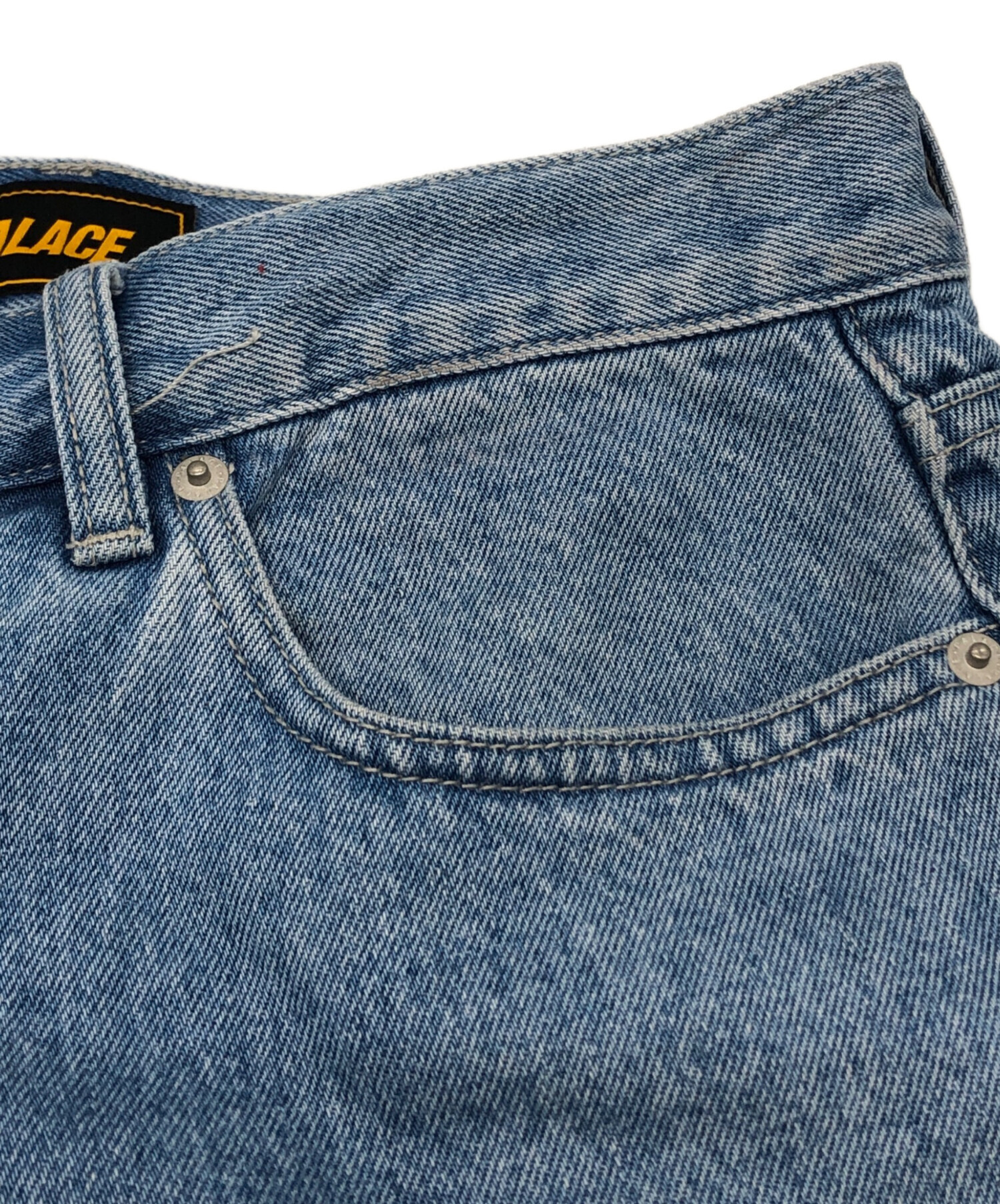 中古・古着通販】PALACE (パレス) P90 BAGGY SCRIPT JEAN インディゴ