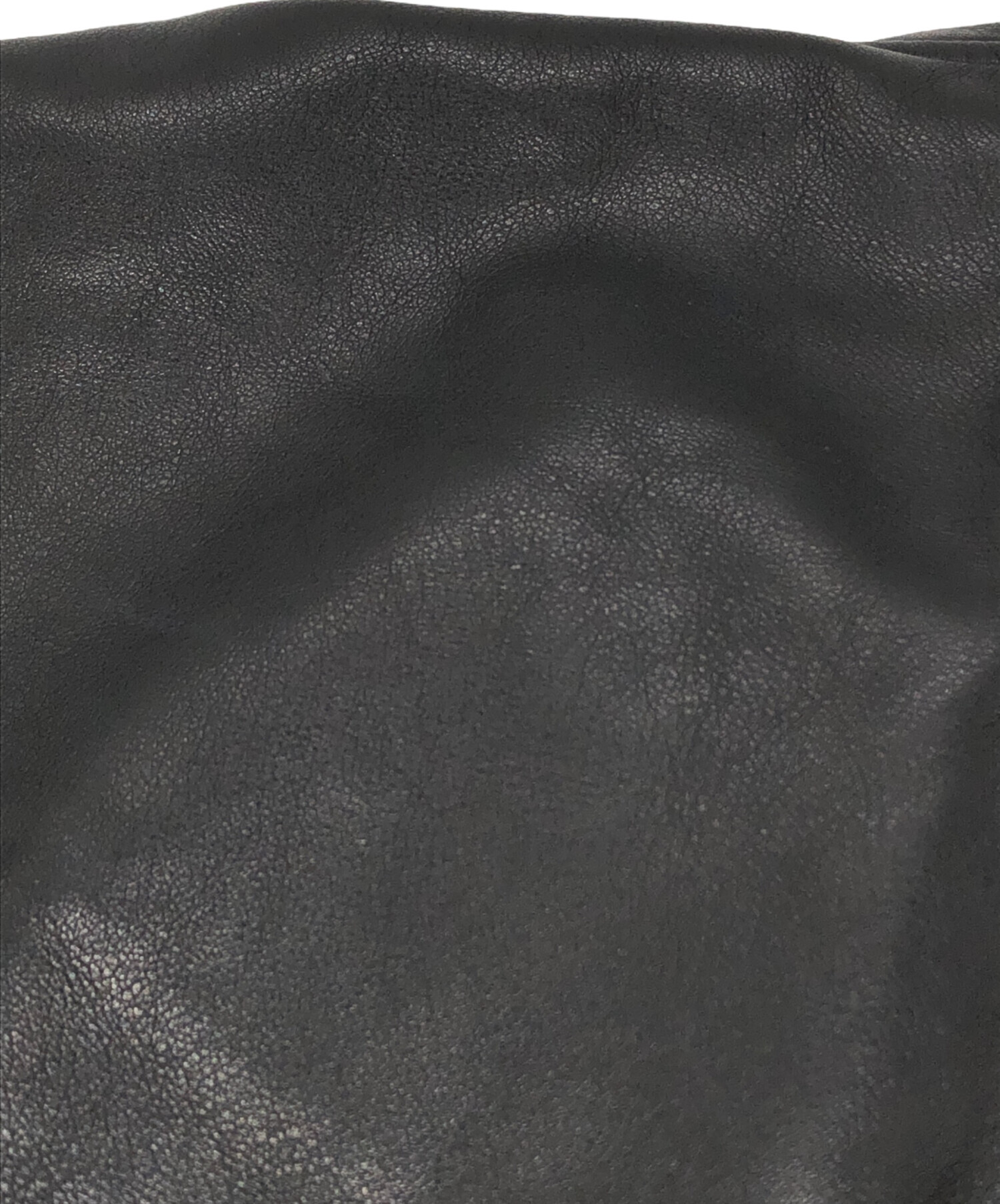 中古・古着通販】LAST NEST (ラストネスト) LEATHER HALF ZIP JACKET