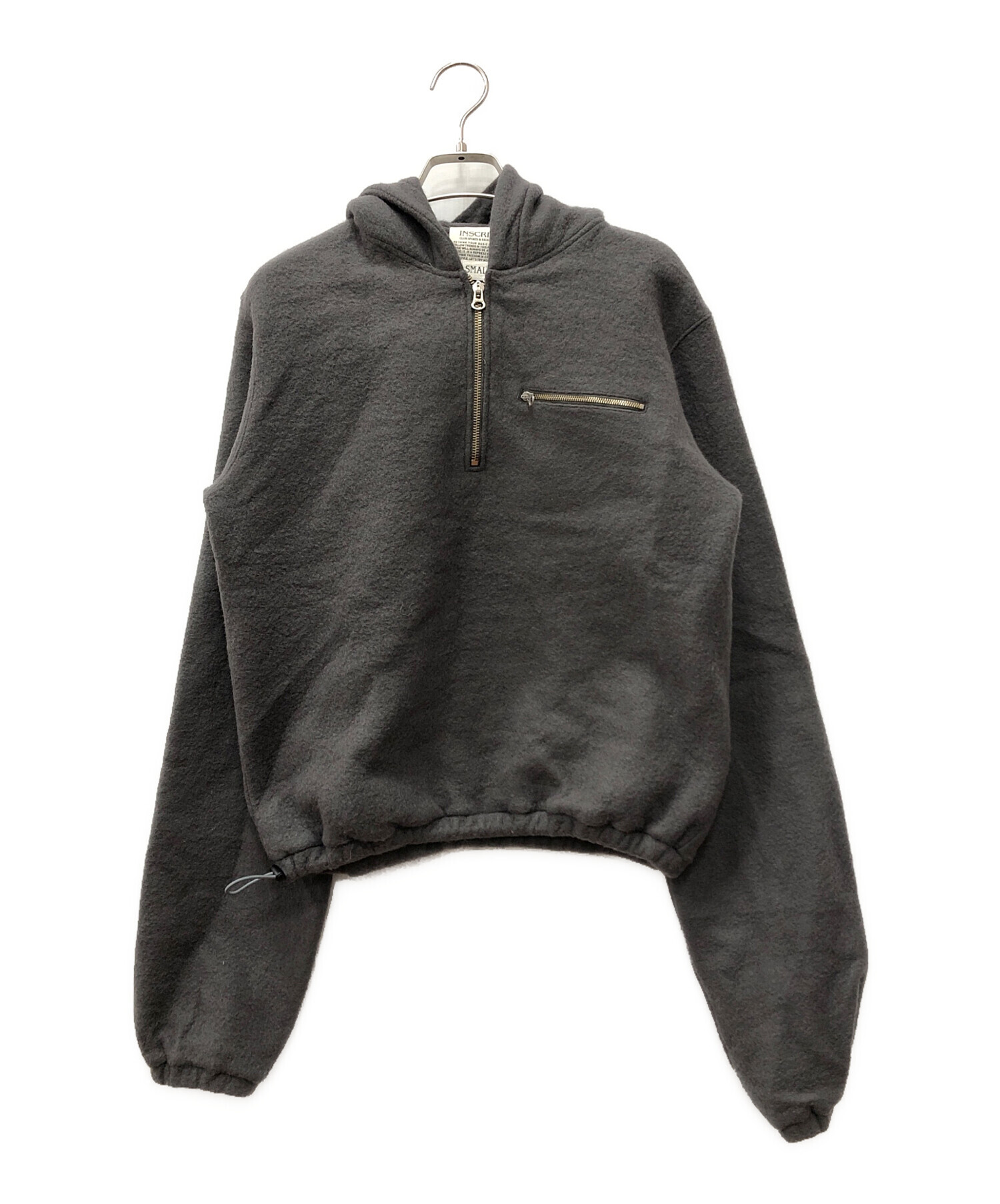 中古・古着通販】INSCRIRE (アンスクリア) Freece Hoodie グレー