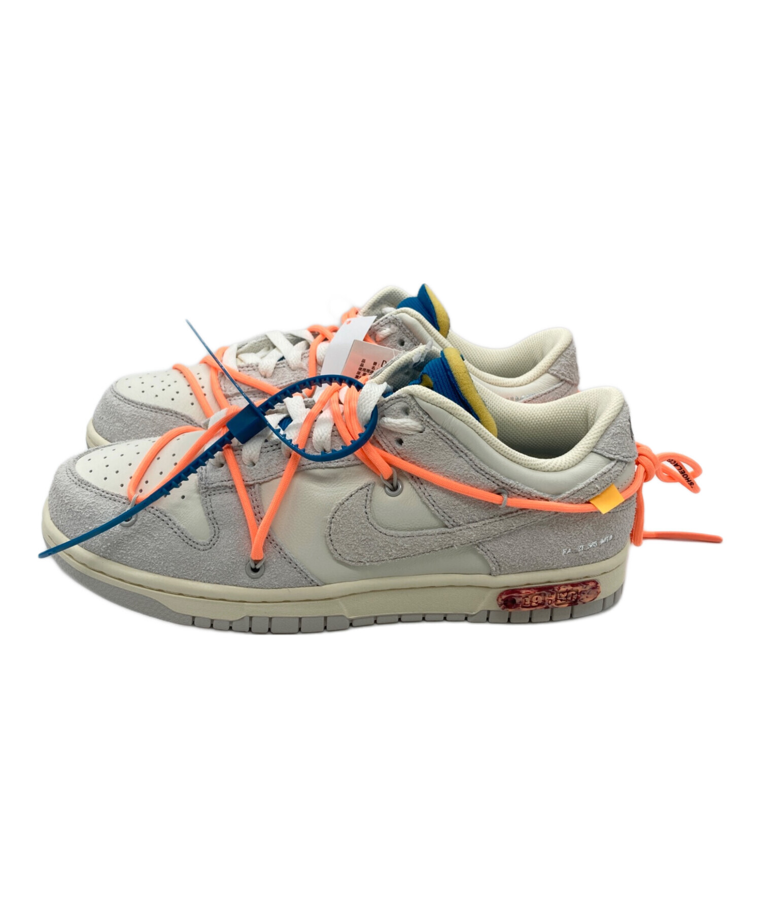 中古・古着通販】NIKE (ナイキ) OFFWHITE (オフホワイト) Dunk Low 1