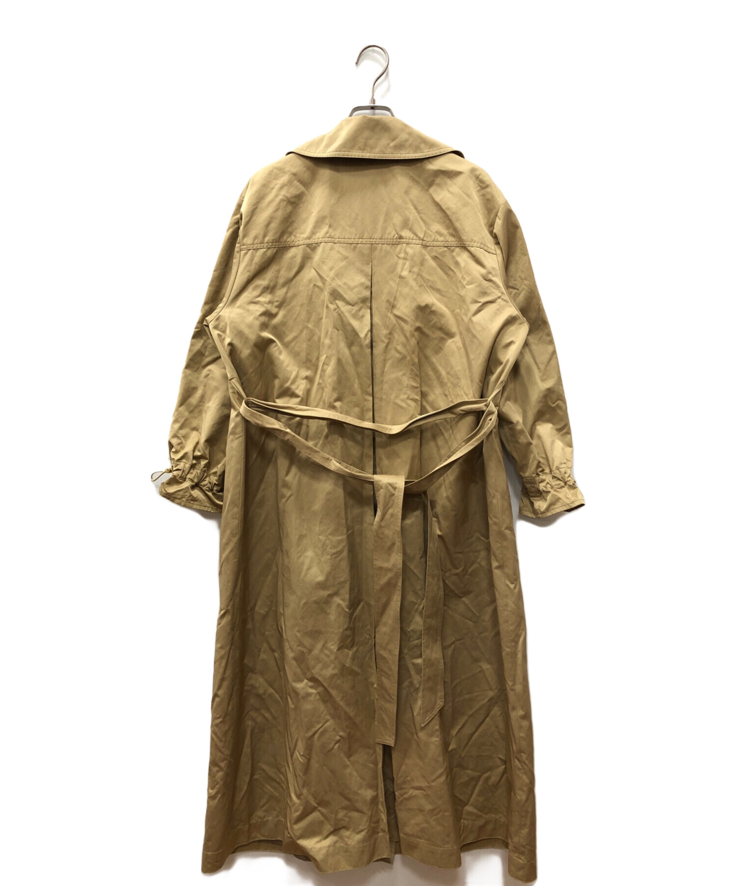 中古・古着通販】anuans (アニュアンス) ボリュームスリーブトレンチ