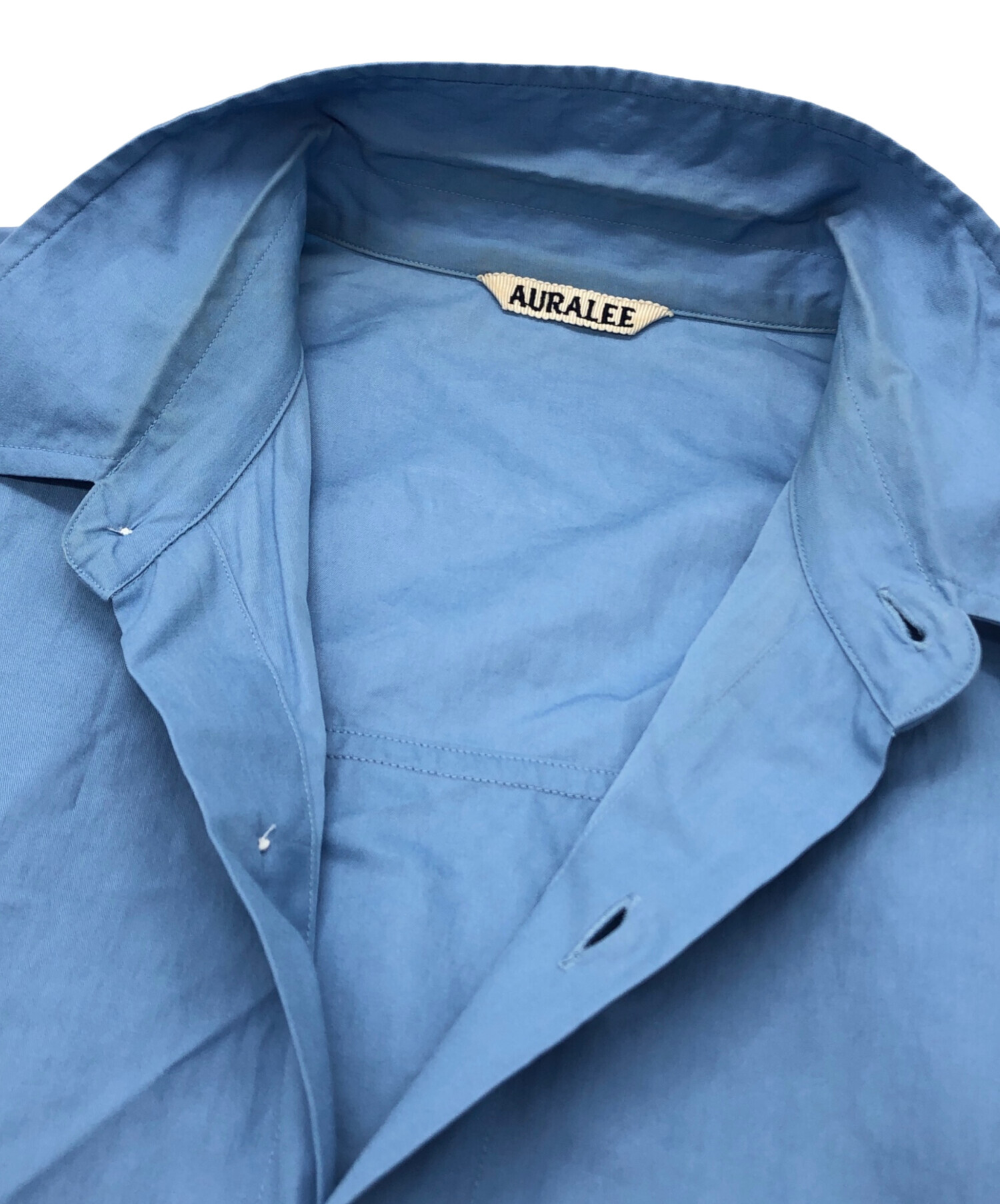 中古・古着通販】AURALEE (オーラリー) Washed Finx Twill Big Shirt