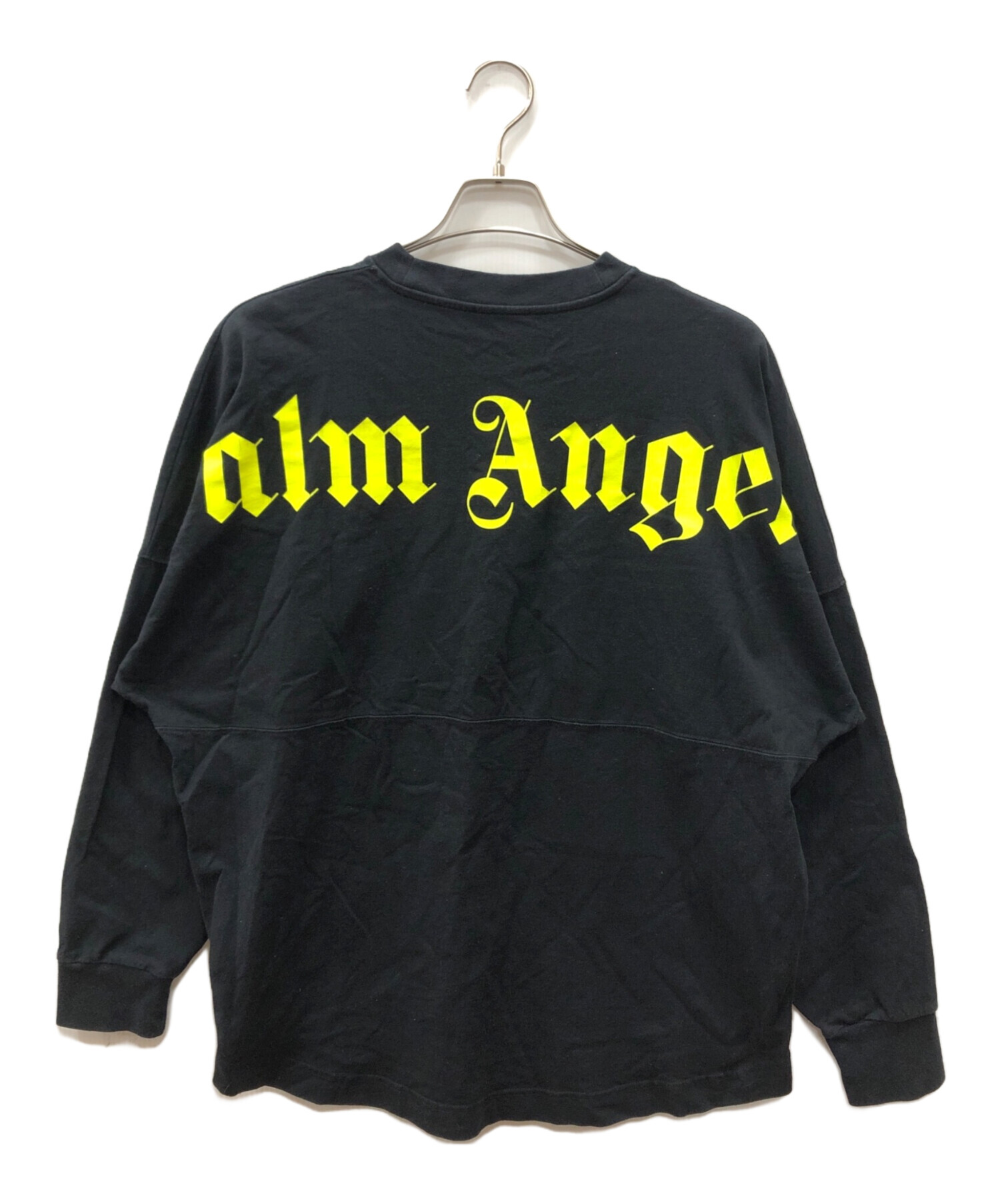 Palm Angels ブラックロングスリーブTシャツ 中古・古着通販】Palm Angels (パーム エンジェルス) ロングスリーブ