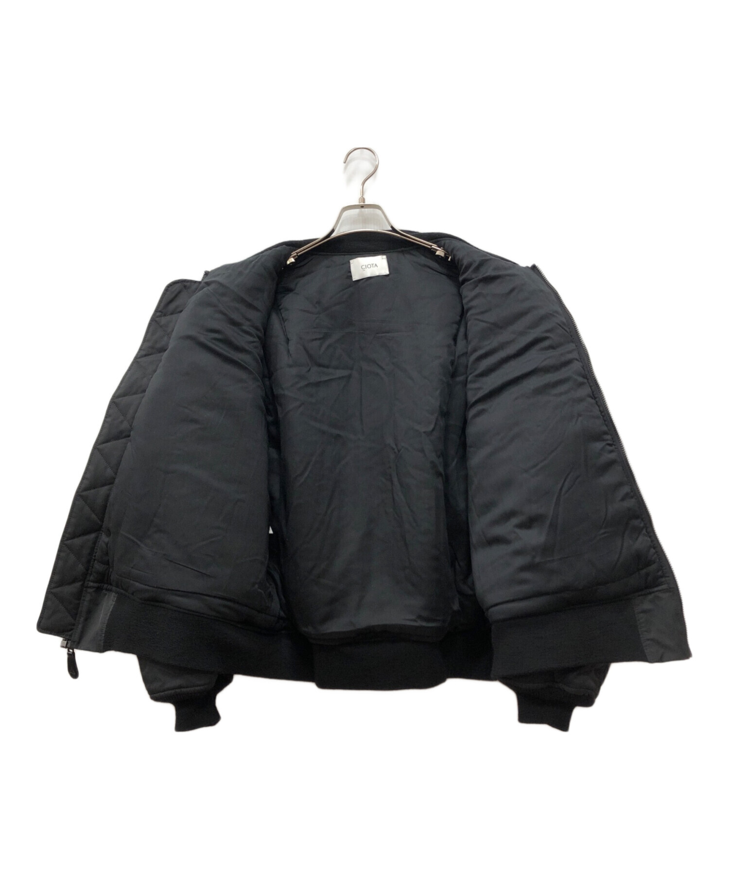 未使用新品！CIOTA MA-1ジャケット 24AWブラック 6/シオタコモリ MA-1 Flight Jacket (Jet-Dyed Model) – CIOTA Online Shop