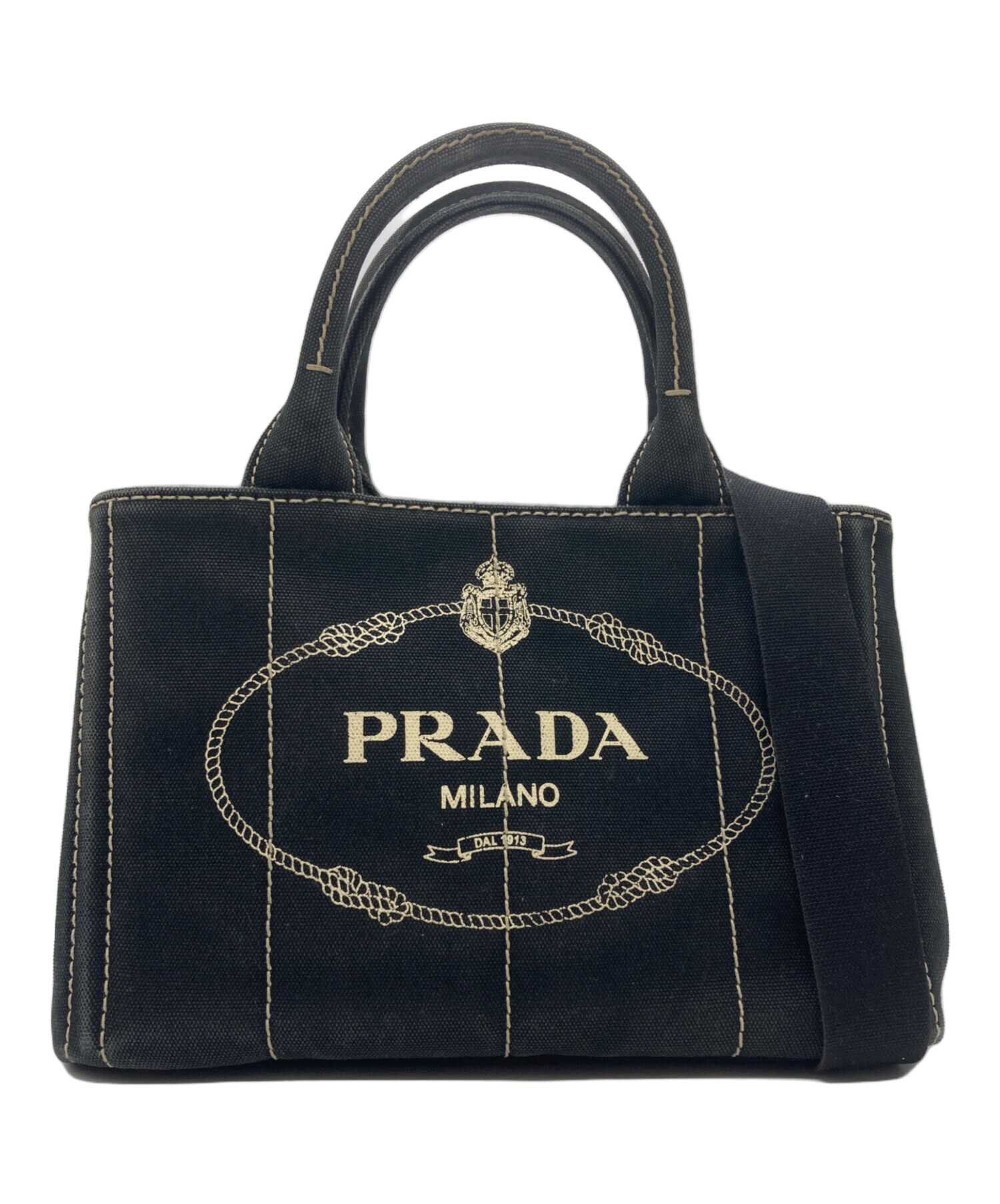 中古・古着通販】PRADA (プラダ) 2WAYショルダーバッグ ブラック