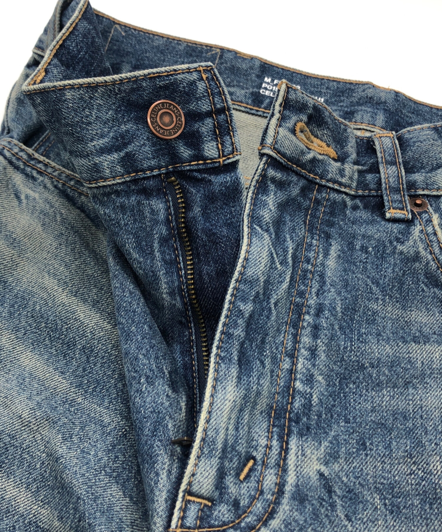 中古・古着通販】CELINE (セリーヌ) フレアサーフジーンズ インディゴ