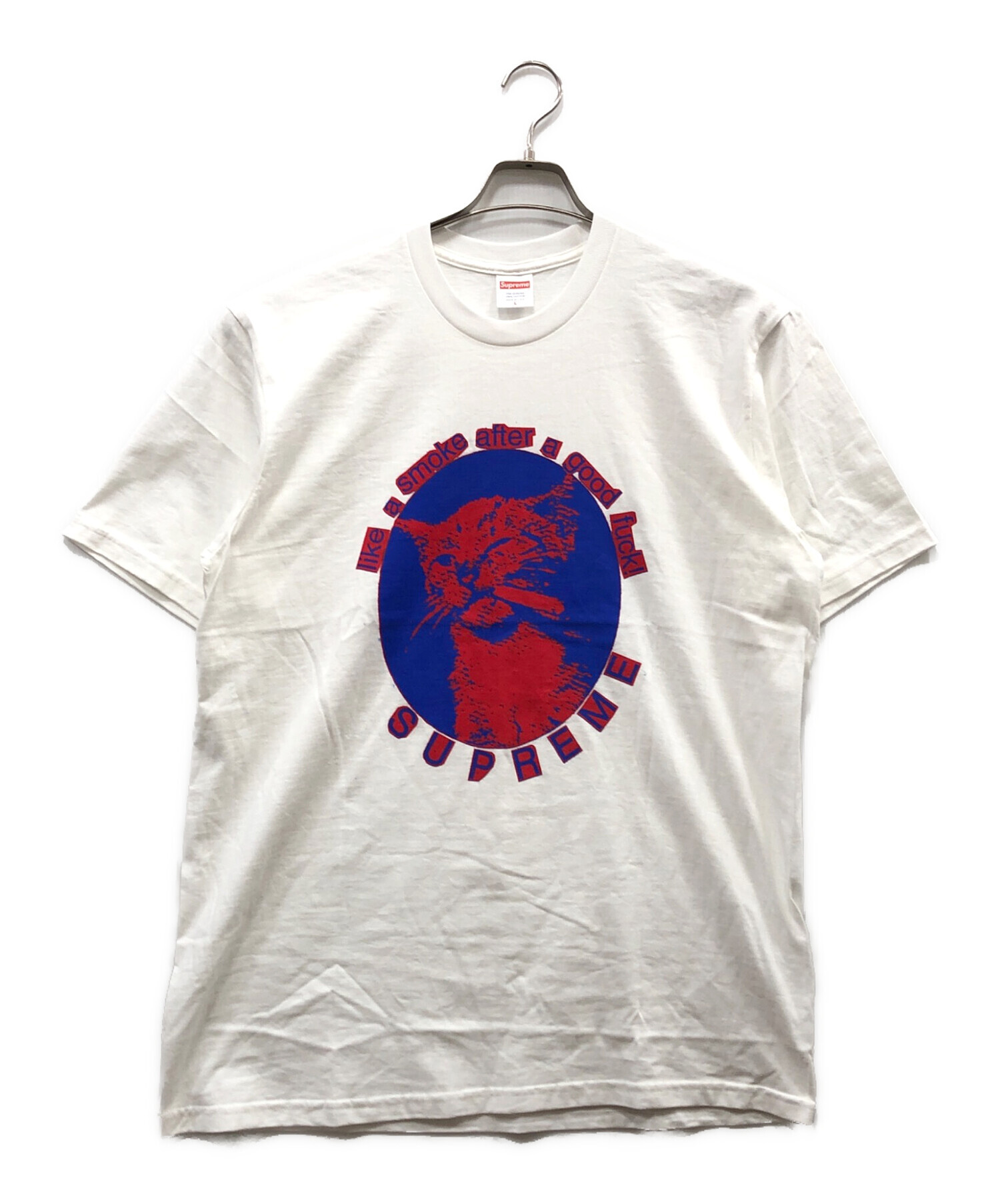 中古・古着通販】SUPREME (シュプリーム) Smoke TEE ホワイト サイズ:L 