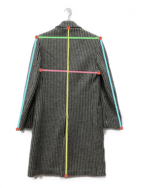 中古・古着通販】LARDINI (ラルディーニ) 千鳥柄チェスターコート