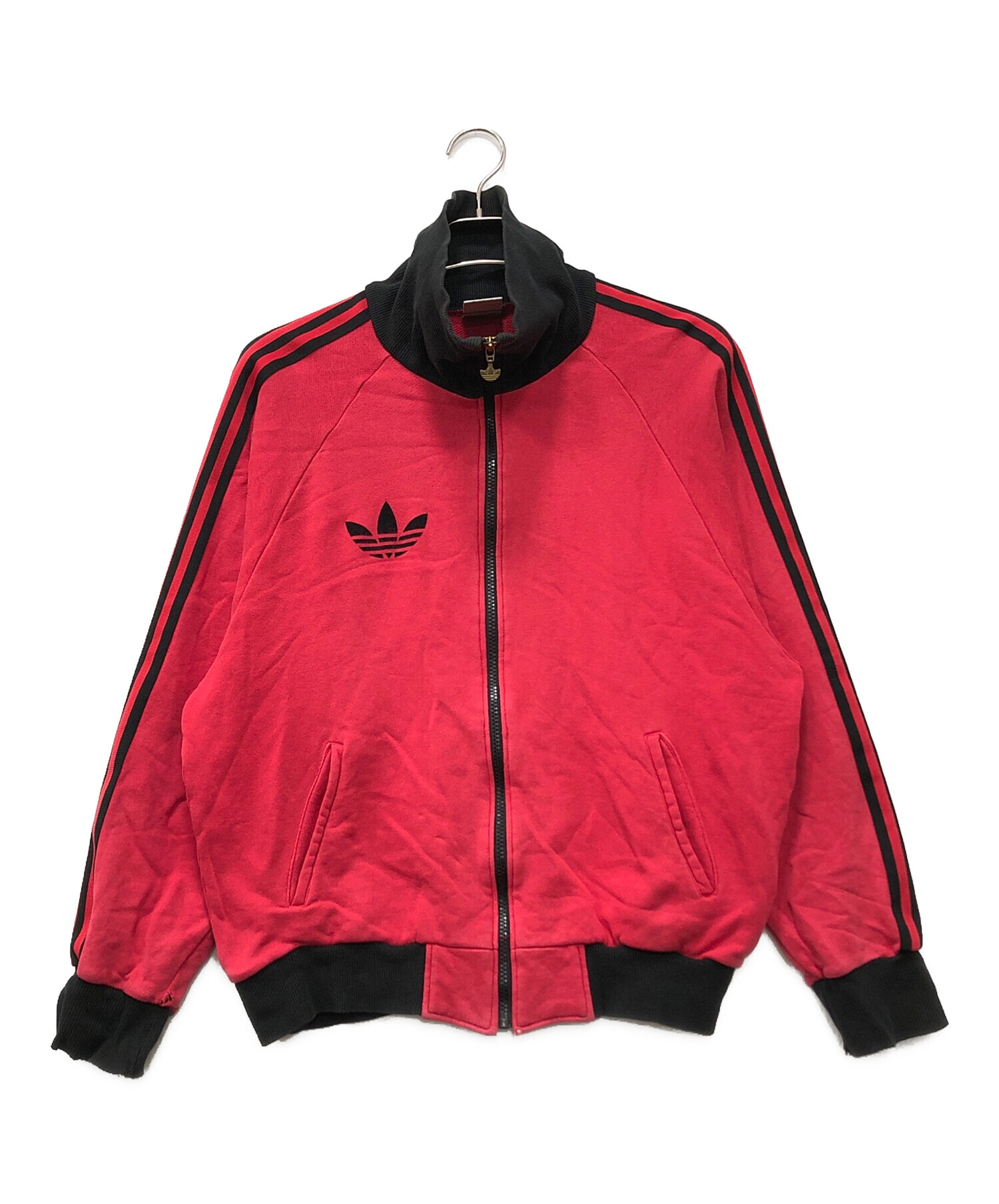 中古・古着通販】adidas (アディダス) トラックジャケット レッド