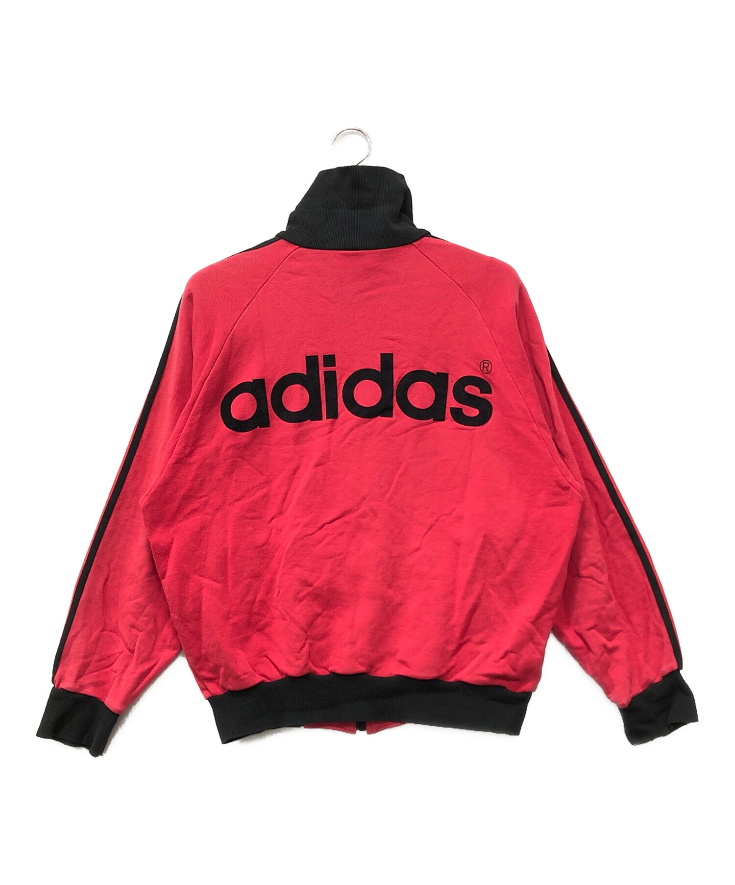 中古・古着通販】adidas (アディダス) トラックジャケット レッド