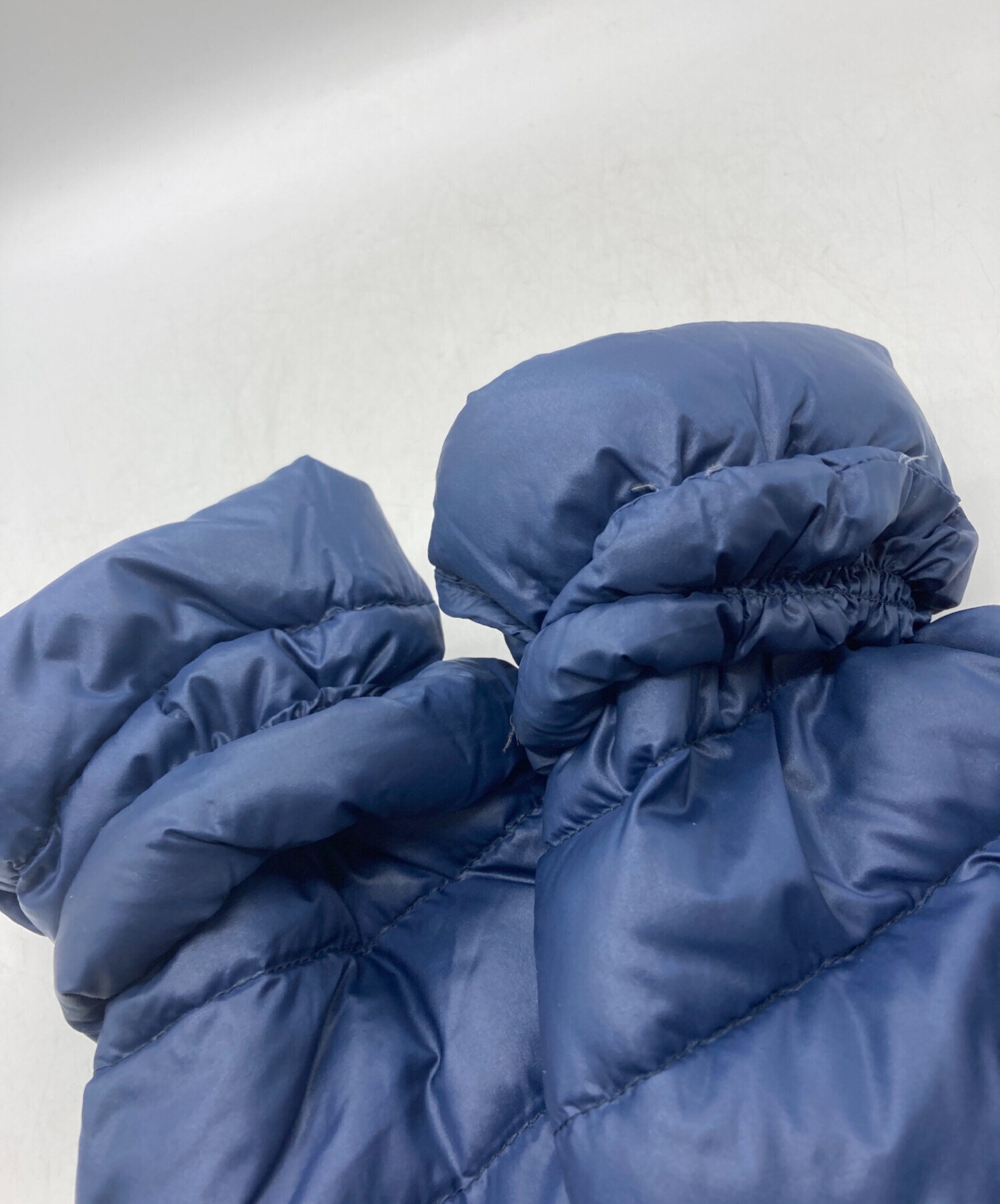 【再値下げ】DUVETICA ダウンジャケット ネイビー40 中古・古着通販】DUVETICA (デュベティカ) ダウンジャケット ネイビー