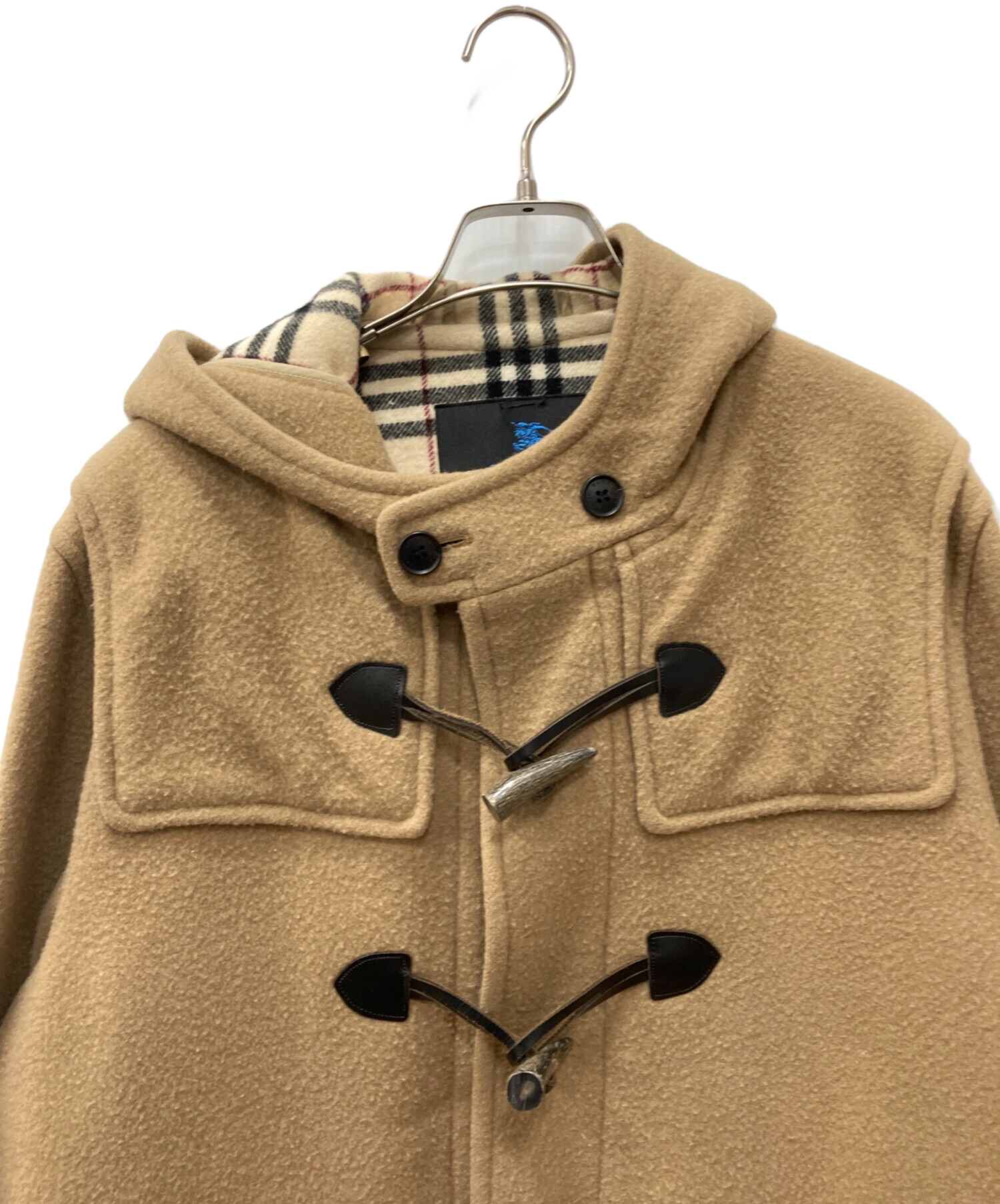 バーバリー ロンドン　ブルーレーベル　ダッフルコート 中古・古着通販】BURBERRY BLUE LABEL (バーバリーロンドンブルー