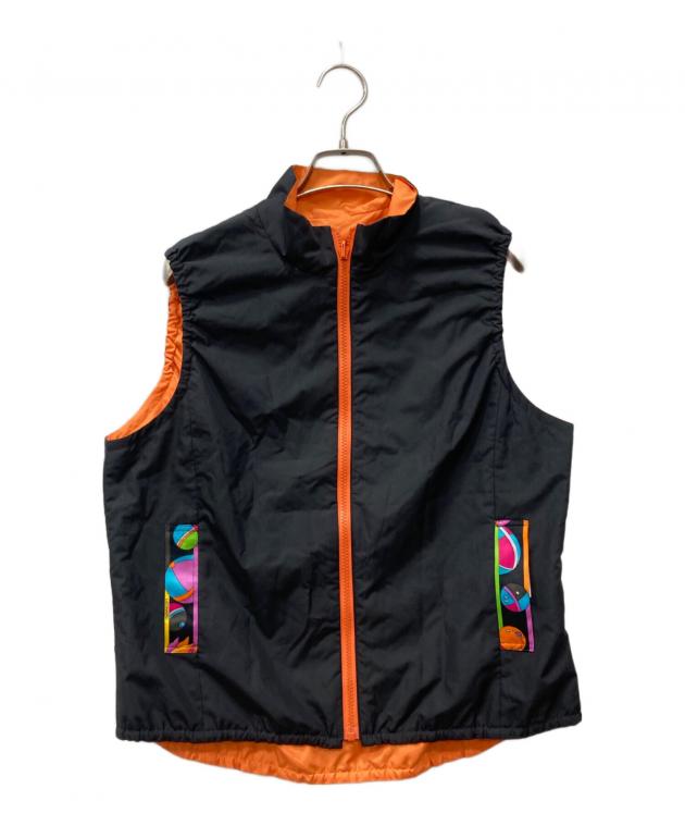 中古・古着通販】LEONARD (レオナール) ナイロン中綿ベスト ブラック