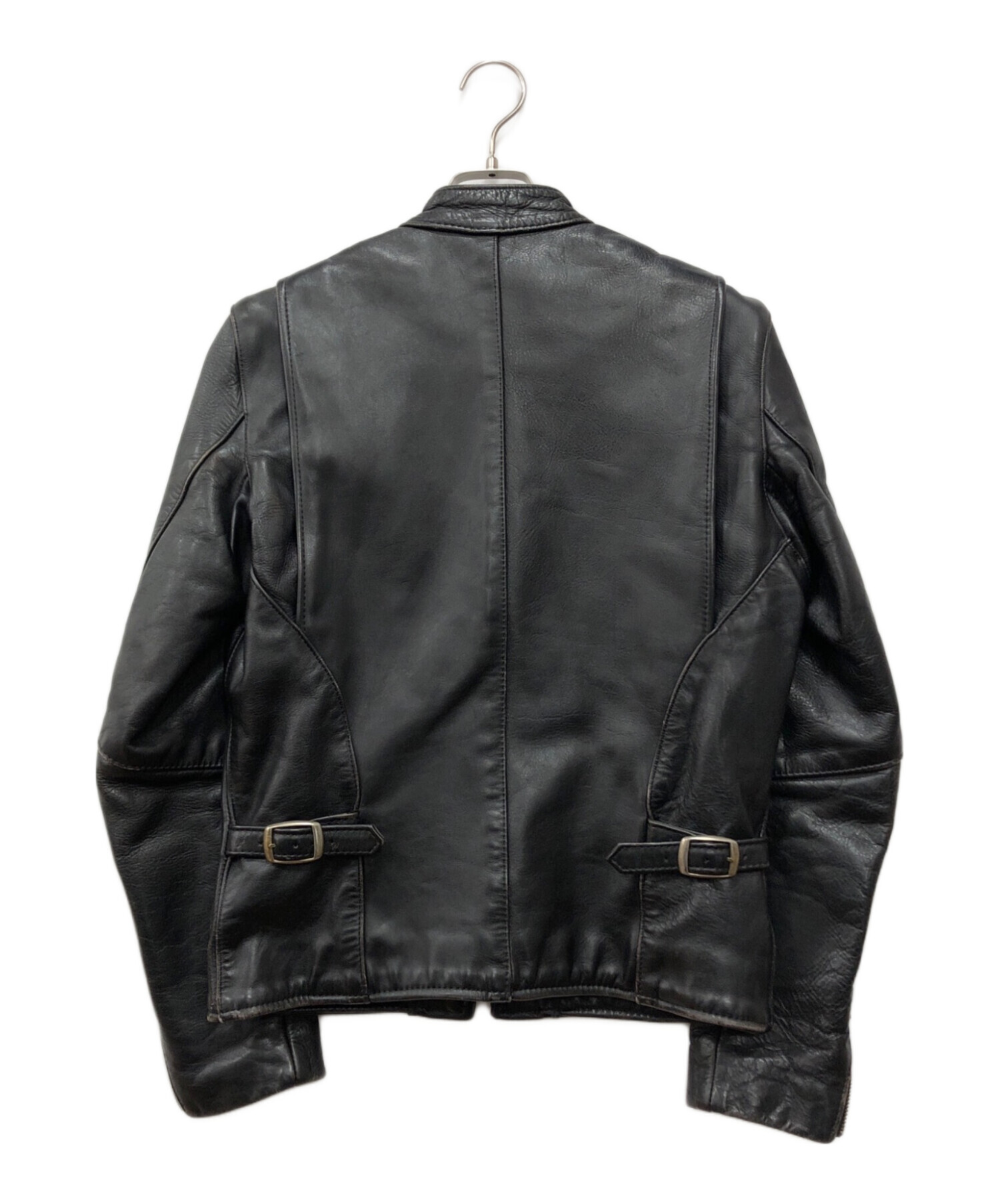 中古・古着通販】VANSON (バンソン) シングルレザージャケット 