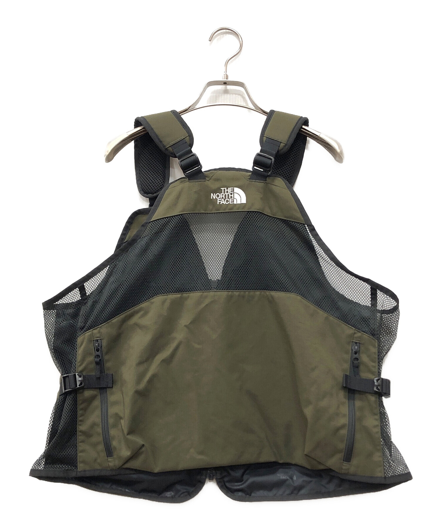 【新品・未使用】ノースフェイス ギアメッシュベスト　フェス　釣り 楽天市場】ノースフェイス フィッシングベストの通販