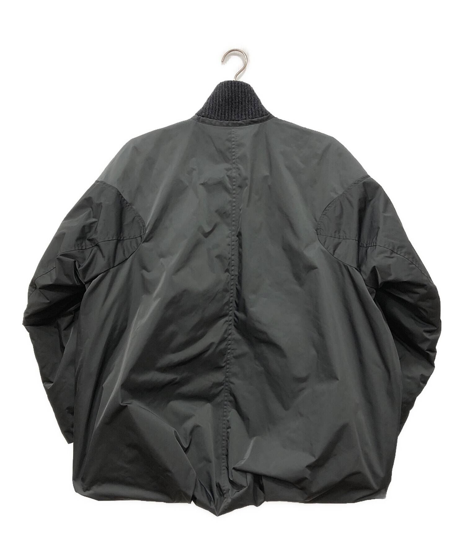 中古・古着通販】ENFOLD (エンフォルド) KNIT LAYERED BALLOON COAT