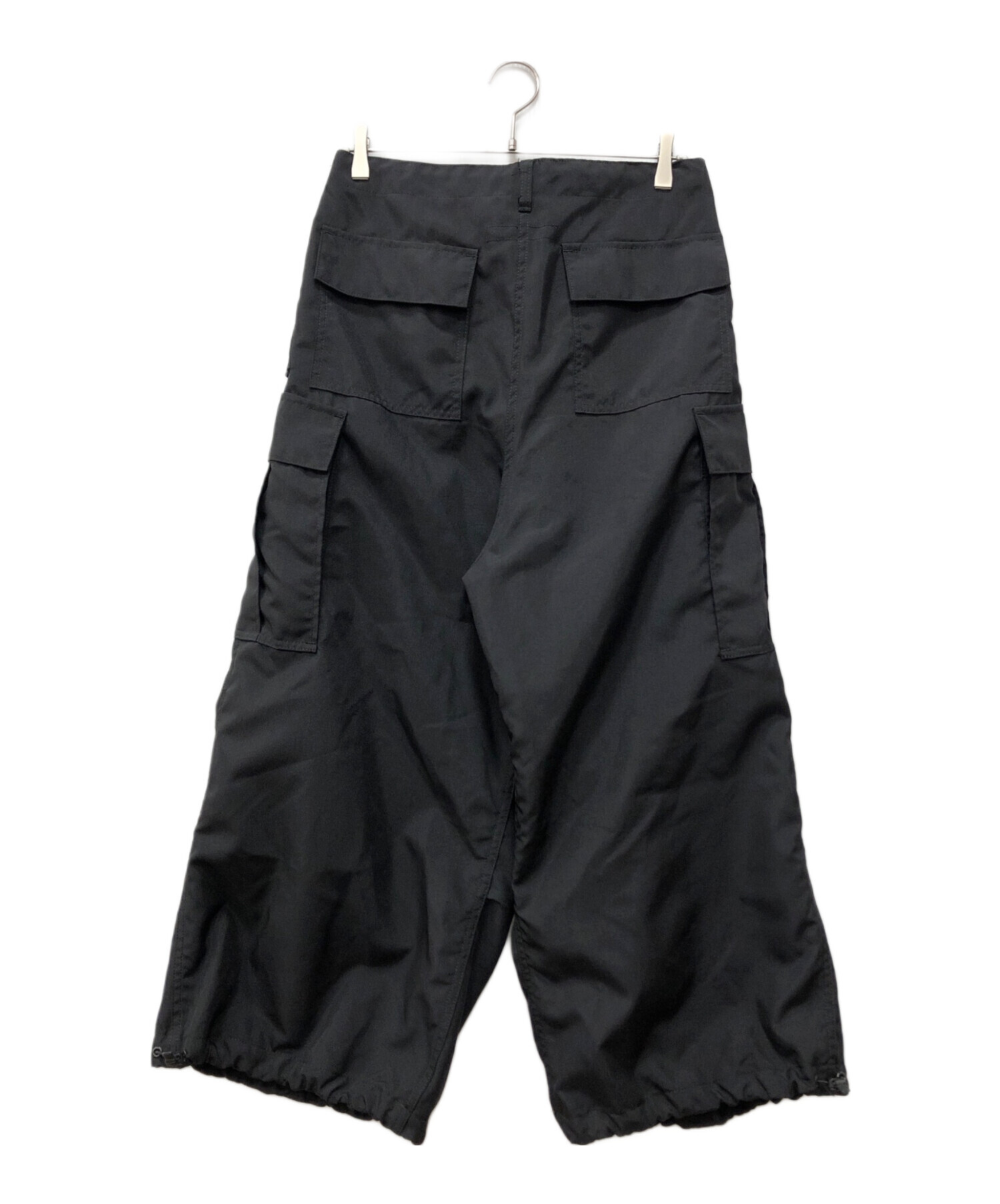 JUNYA WATANABE COMME des GARCONS ブラックパンツ 中古・古着通販】JUNYA WATANABE MAN (ジュンヤワタナベマン) エステル