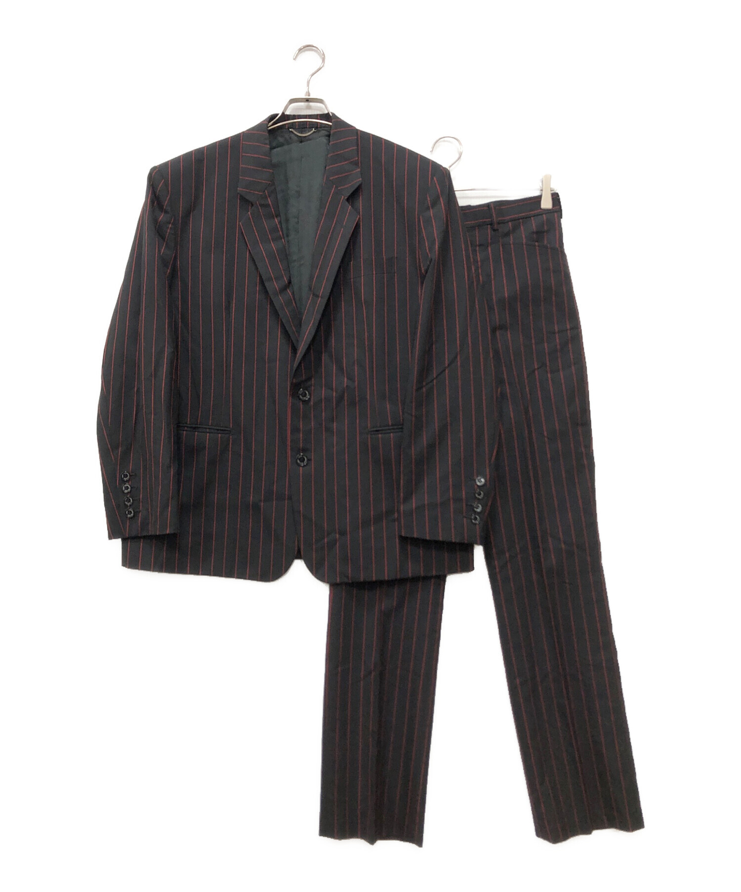 JOHN LAWRENCE SULLIVAN ブラックスーツ　セットアップ 定番 ジョンローレンスサリバン セットアップ ブラック