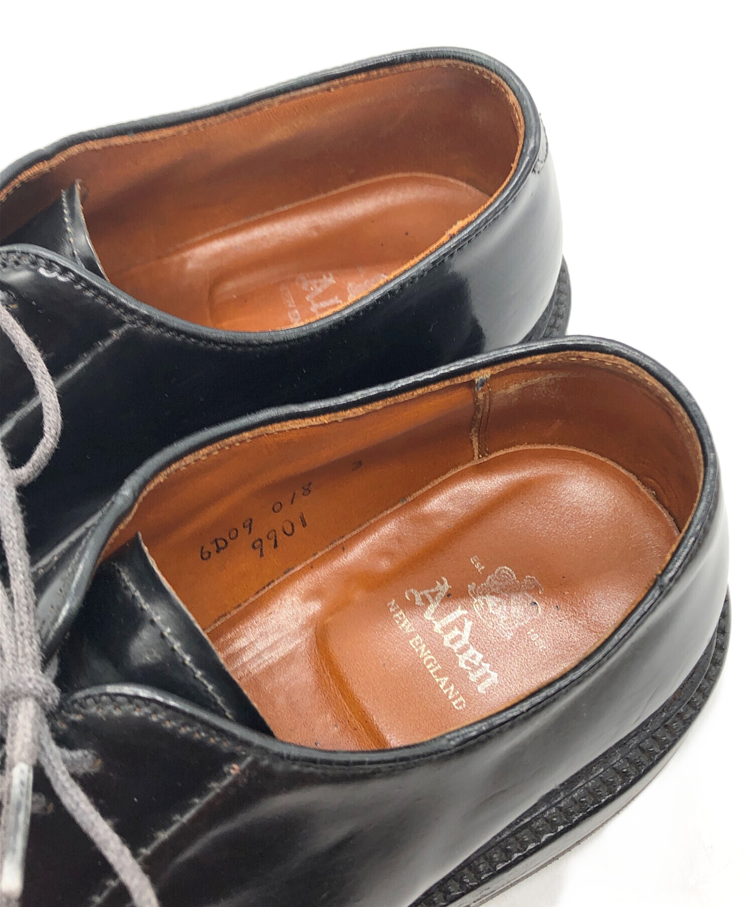 中古・古着通販】Alden (オールデン) コードバンプレーントゥシューズ