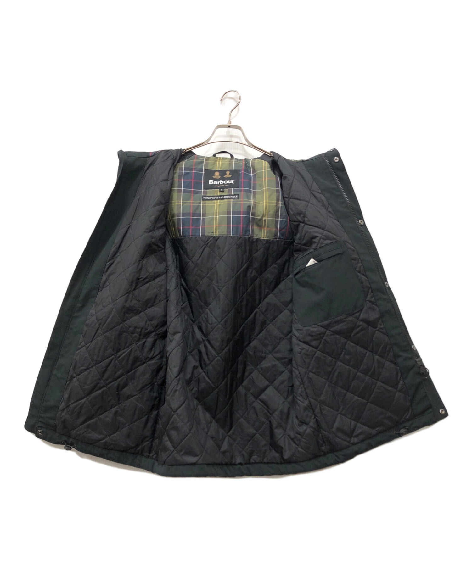 中古・古着通販】Barbour (バブアー) 2レイヤー中綿フード付きBEDALE