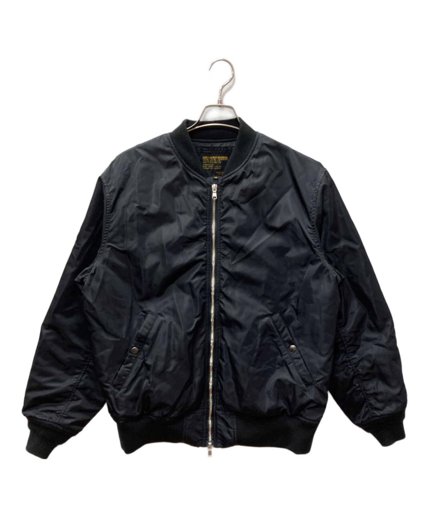 【美品】BEAUTY&YOUTH別注 AVIREX 66ナイロン MA-1 40 BEAUTY&YOUTH別注 AVIREX 66ナイロン MA-1 フライト