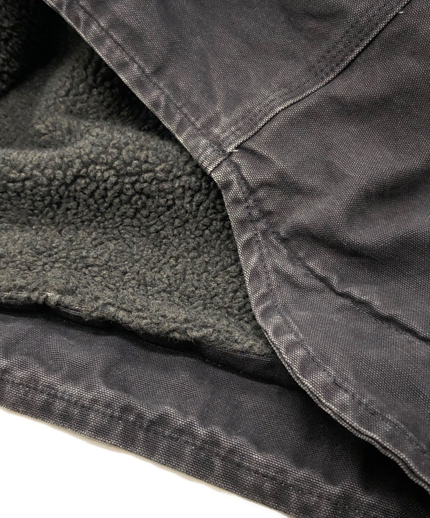 中古・古着通販】CarHartt (カーハート) 裏ボアダックベスト ブラック
