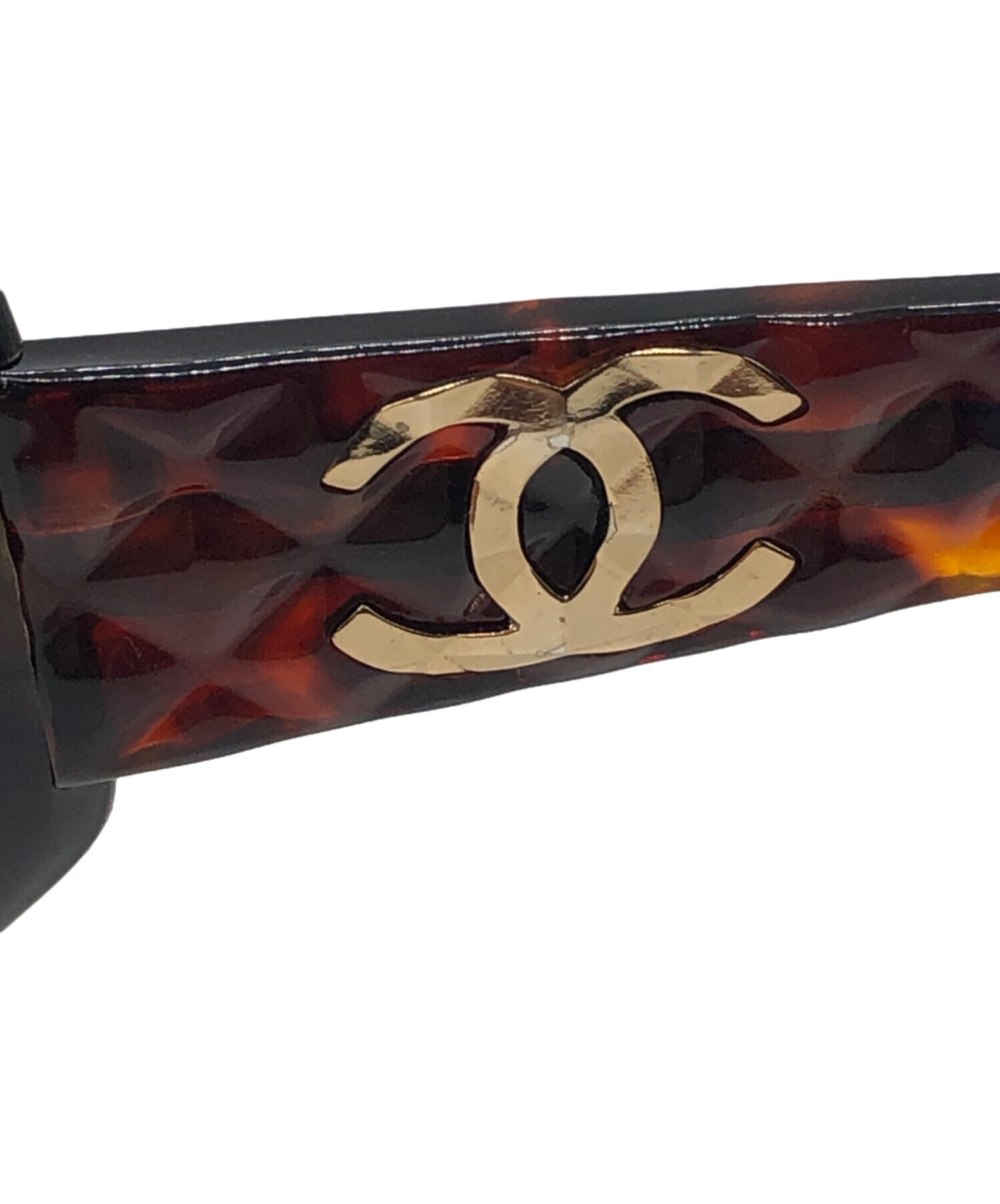 中古・古着通販】CHANEL (シャネル) キルティングココマークサングラス