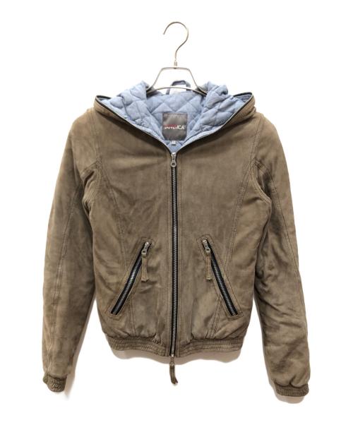 DUVETICA dionisio 44 【DUVETICA】イタリア製 希少ラムレザー ダウン