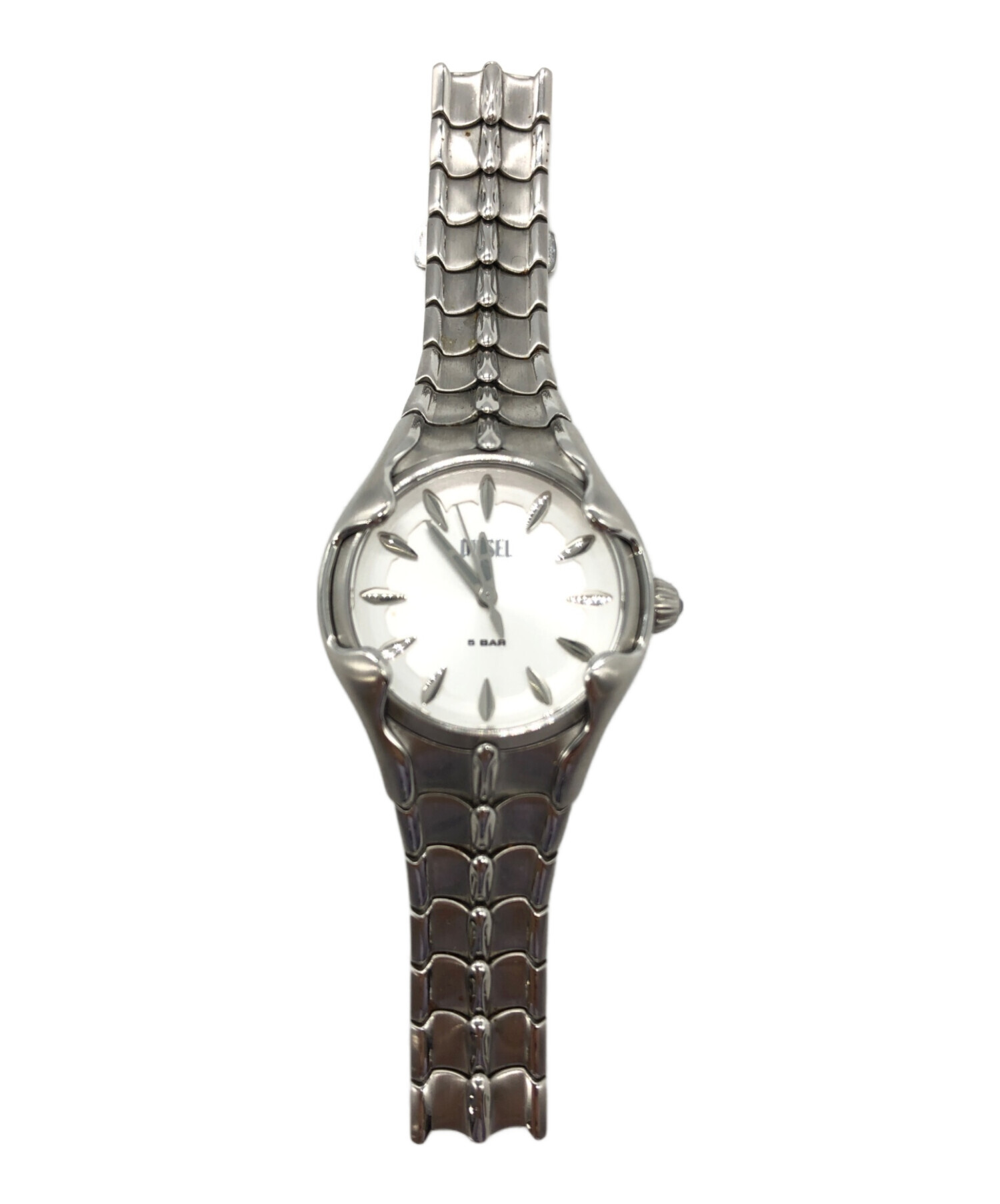 中古・古着通販】DIESEL (ディーゼル) hand stainless steel watch 