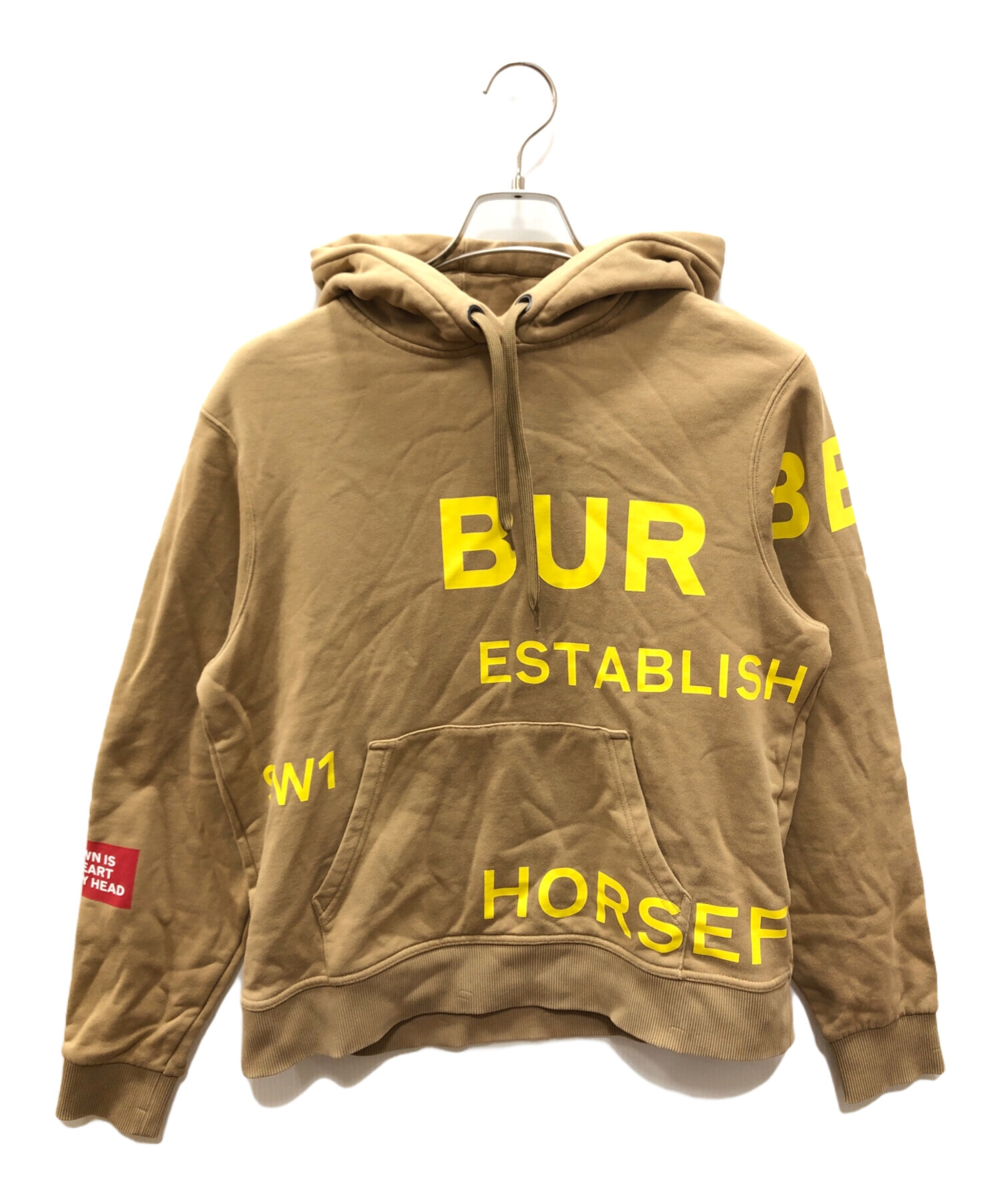 中古・古着通販】BURBERRY (バーバリー) ホースフェリーロゴフーディー 