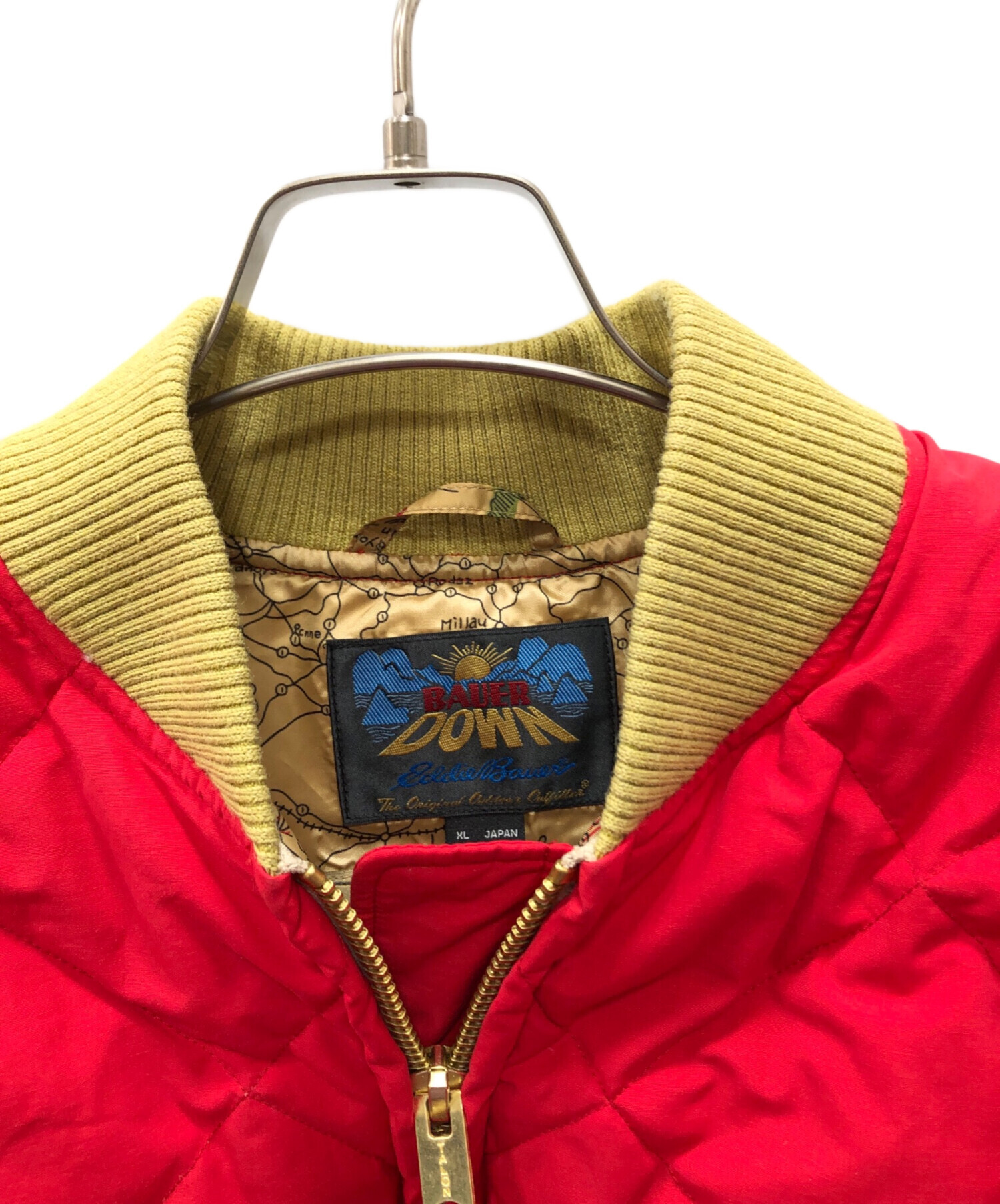 80s Eddie Bauer キルティングダウンジャケット 中古・古着通販】Eddie Bauer (エディーバウアー) AVIREX