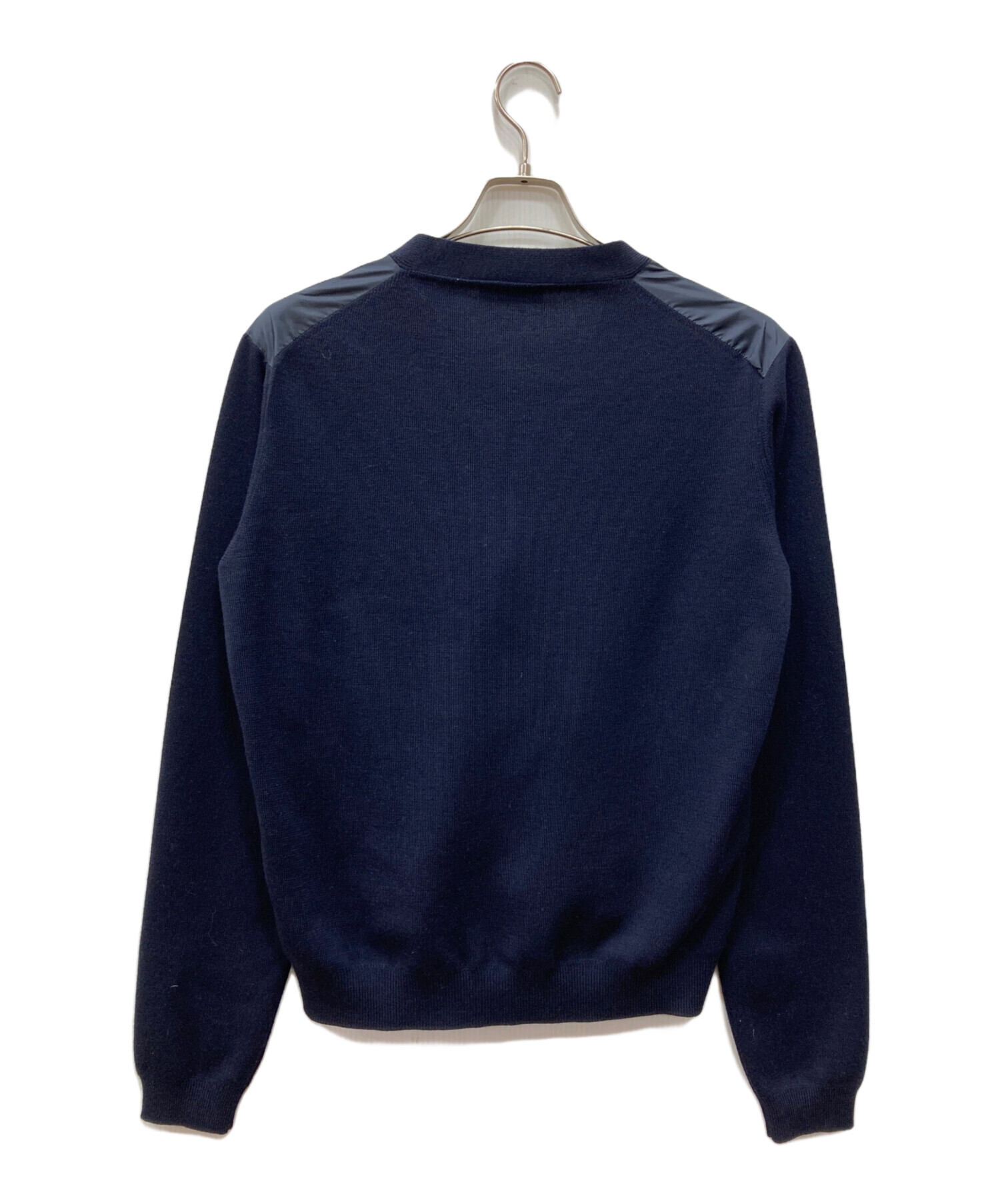 中古・古着通販】PRADA (プラダ) ウールナイロン切替カーディガン