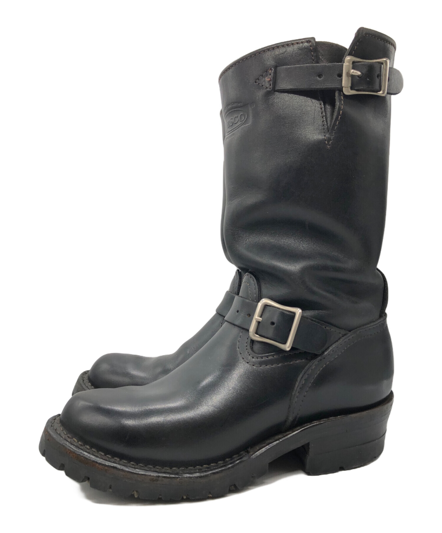 Wesco Bossエンジニアブーツ 中古・古着通販】WESCO (ウェスコ) BOSS エンジニアブーツ ブラック