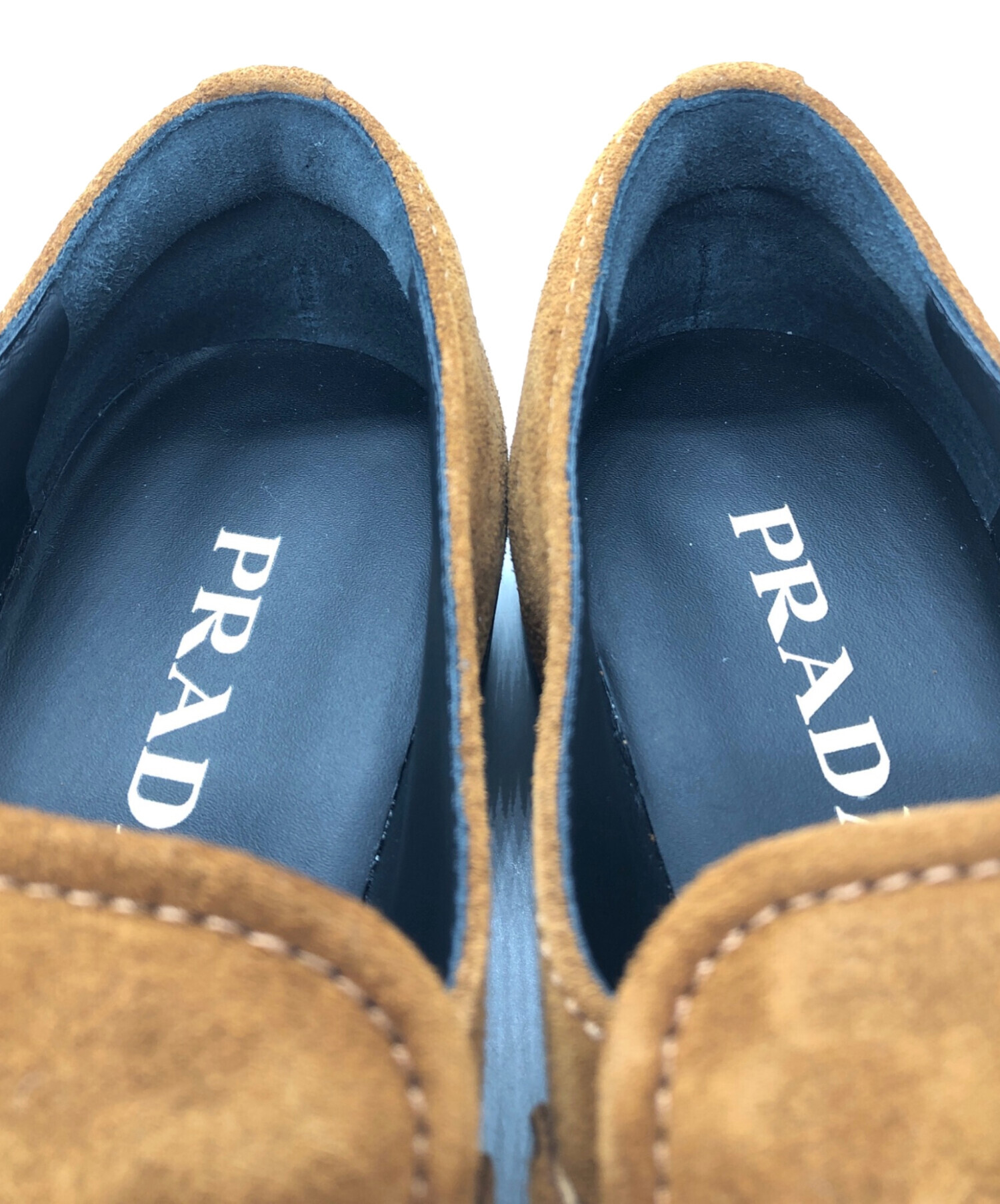 中古・古着通販】PRADA (プラダ) トライアングルロゴスエード
