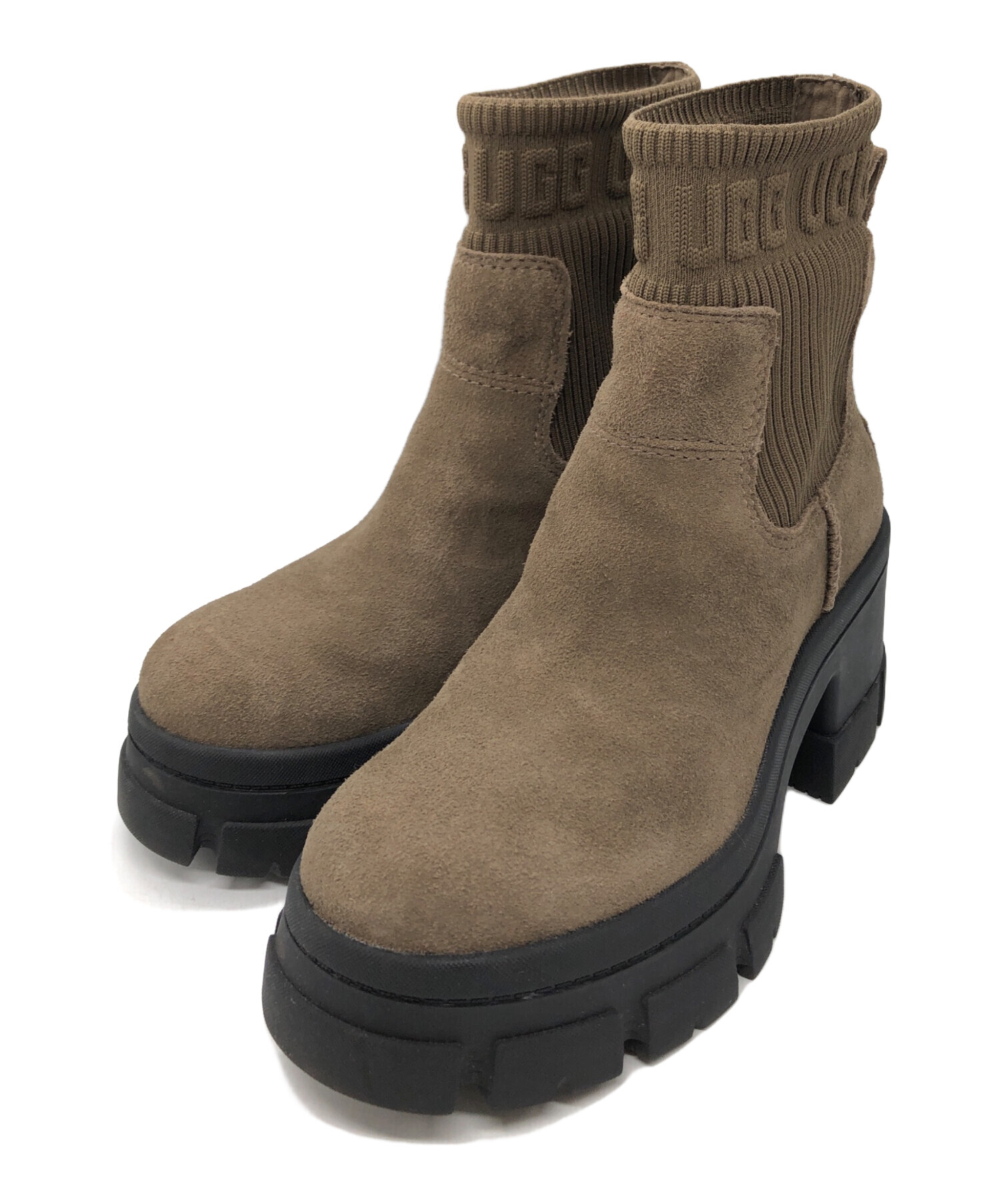 中古・古着通販】UGG (アグ) Brooklyn Chelsea ブラウン サイズ:23cm