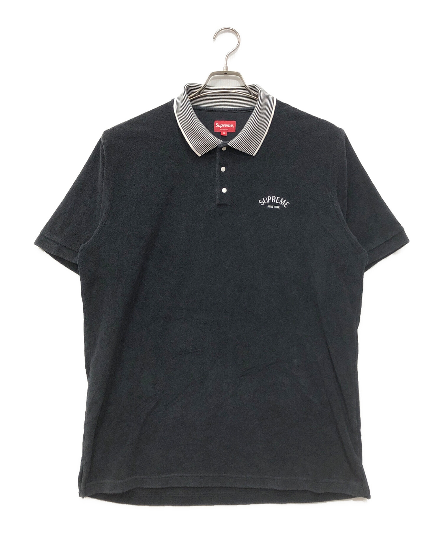 中古・古着通販】Supreme (シュプリーム) Striped Collar Terry Polo