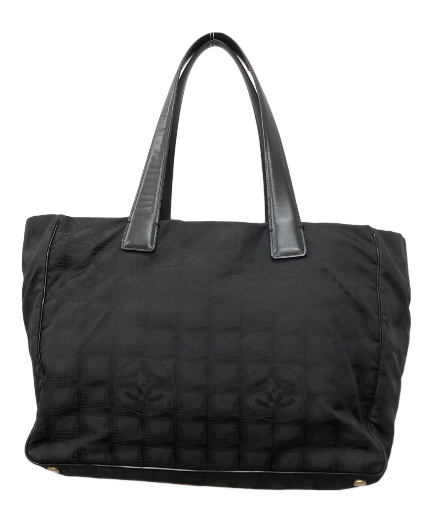 中古・古着通販】CHANEL (シャネル) ニュートラベルライントートバッグ 